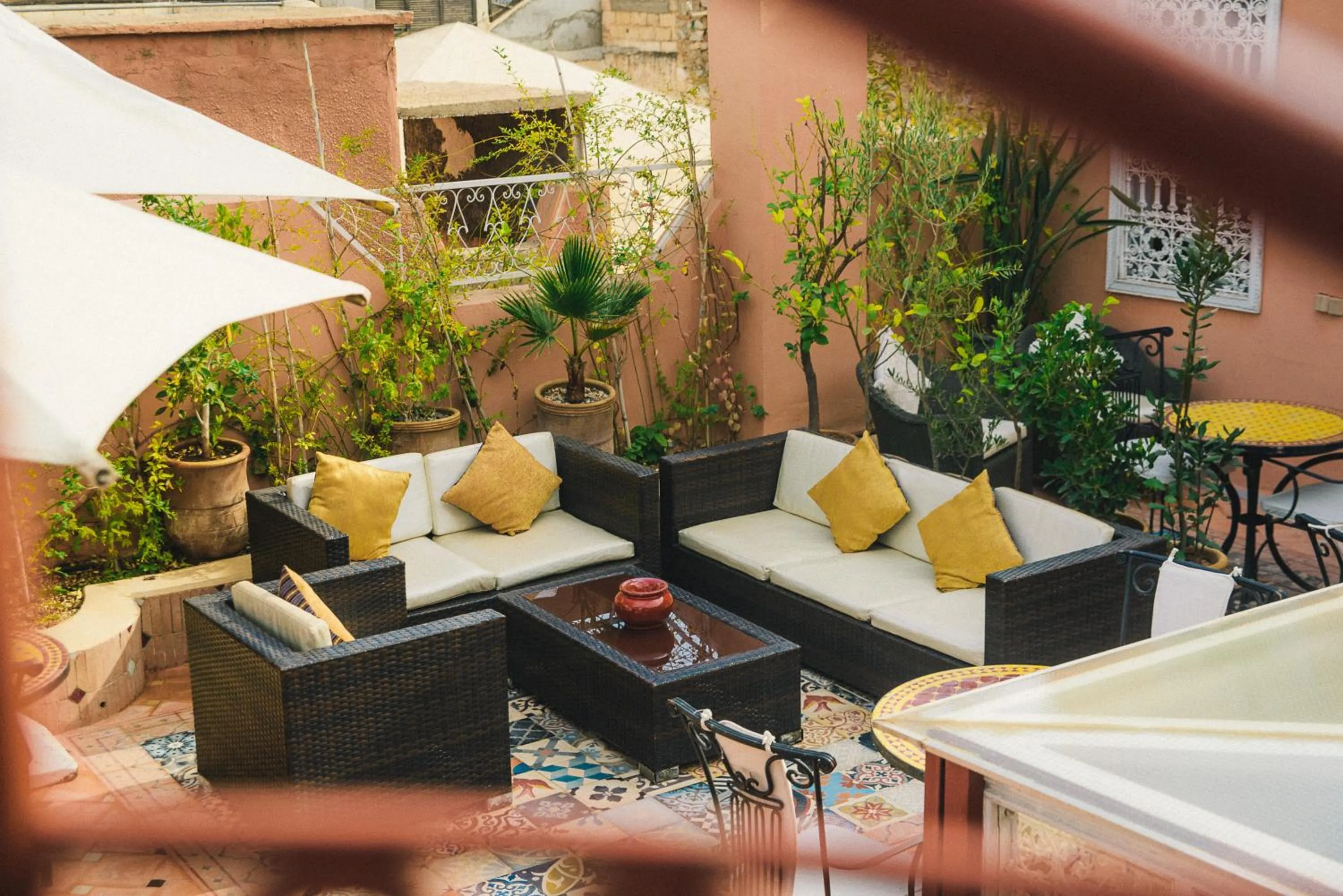 Patio in Riad Manissa