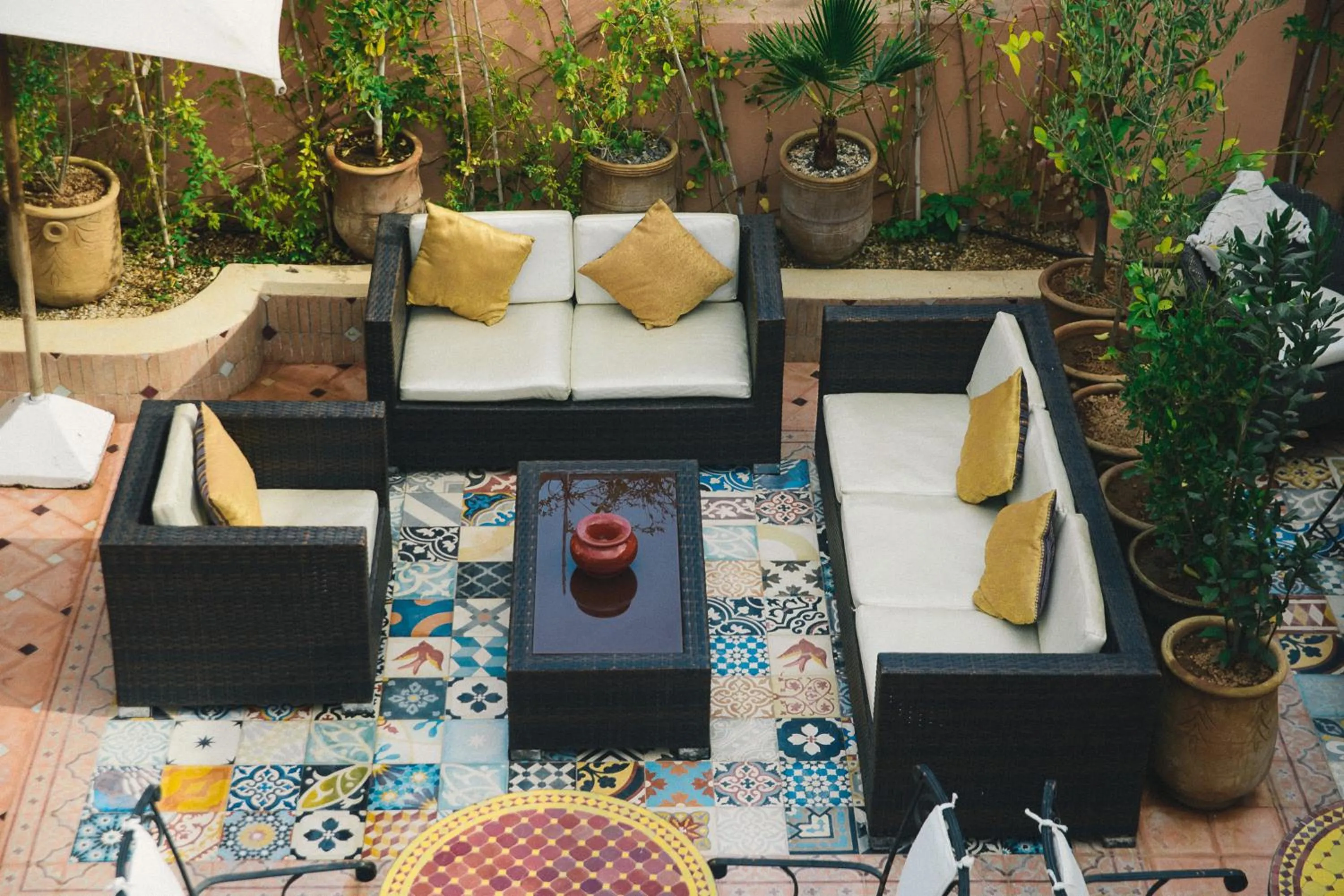 Patio in Riad Manissa