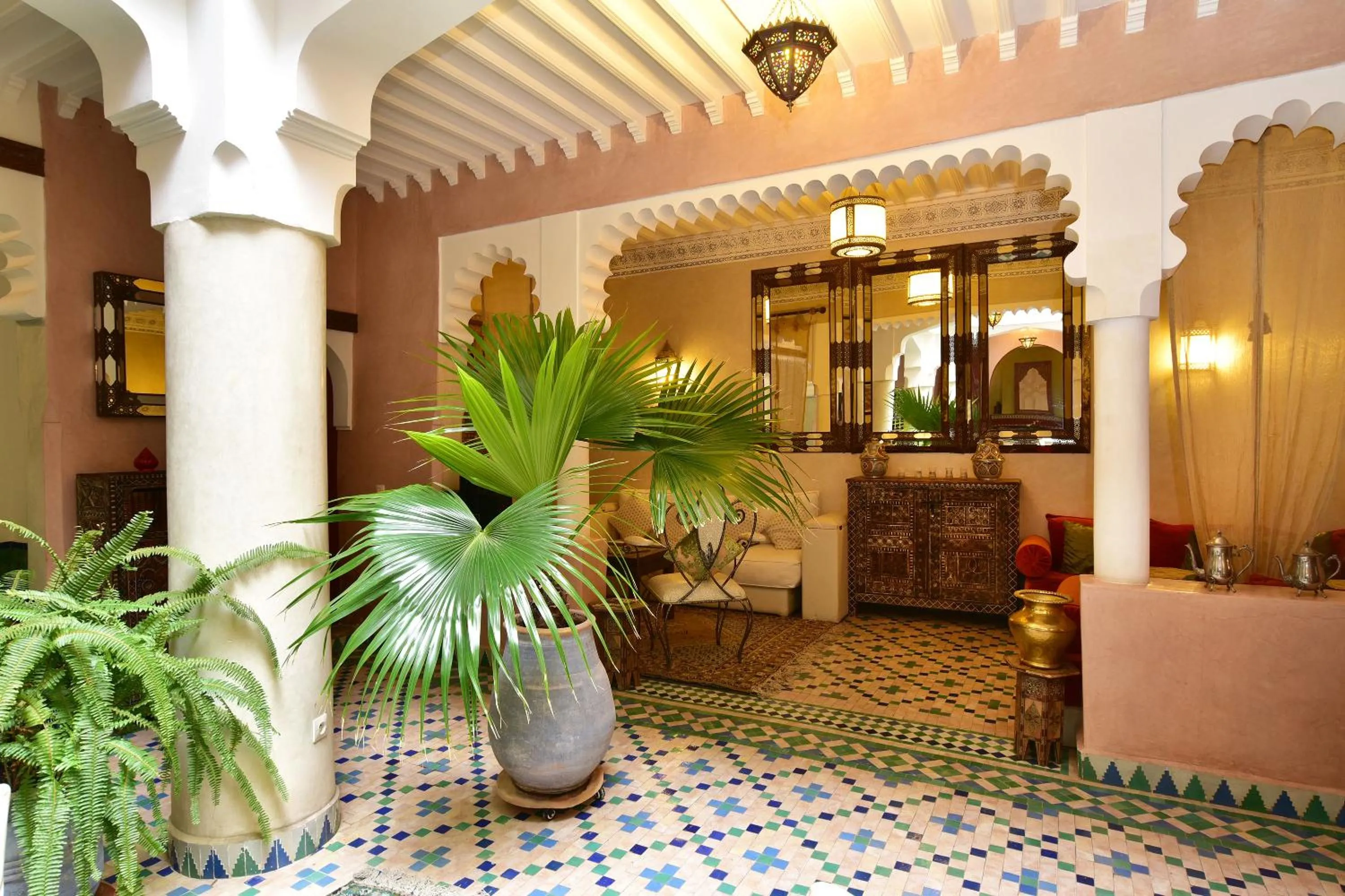Patio in Riad Manissa