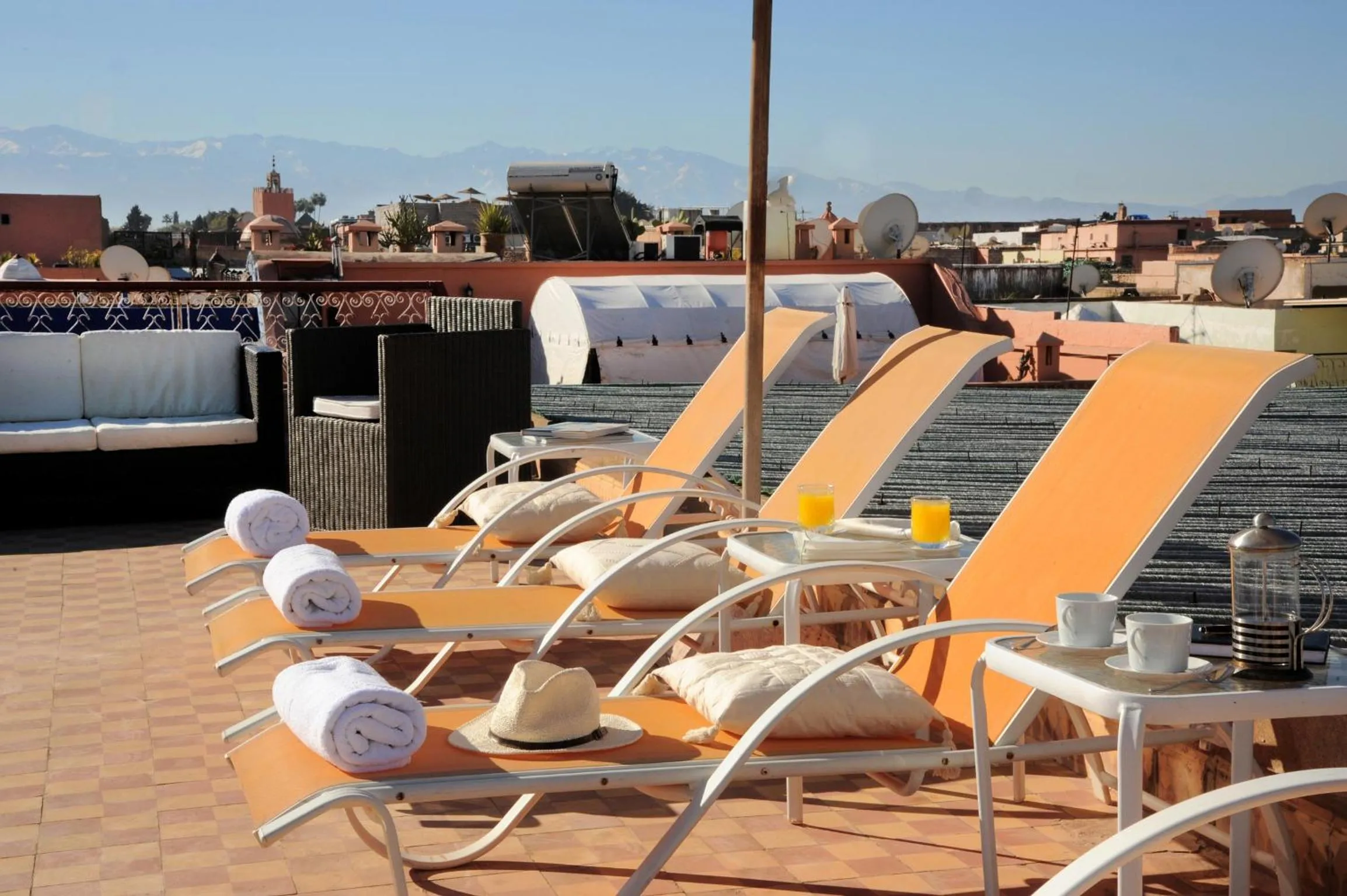 Patio in Riad Manissa