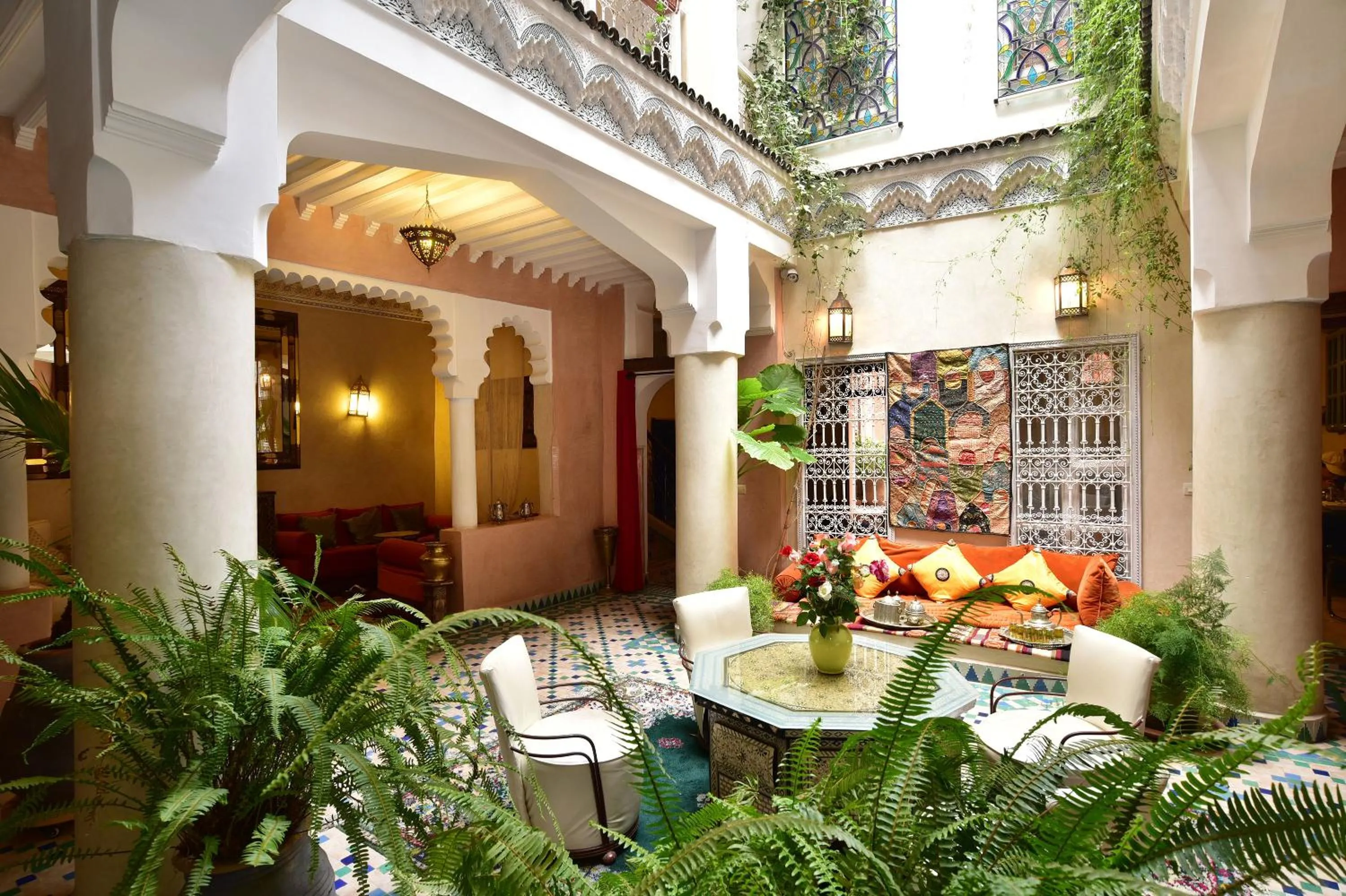 Patio in Riad Manissa