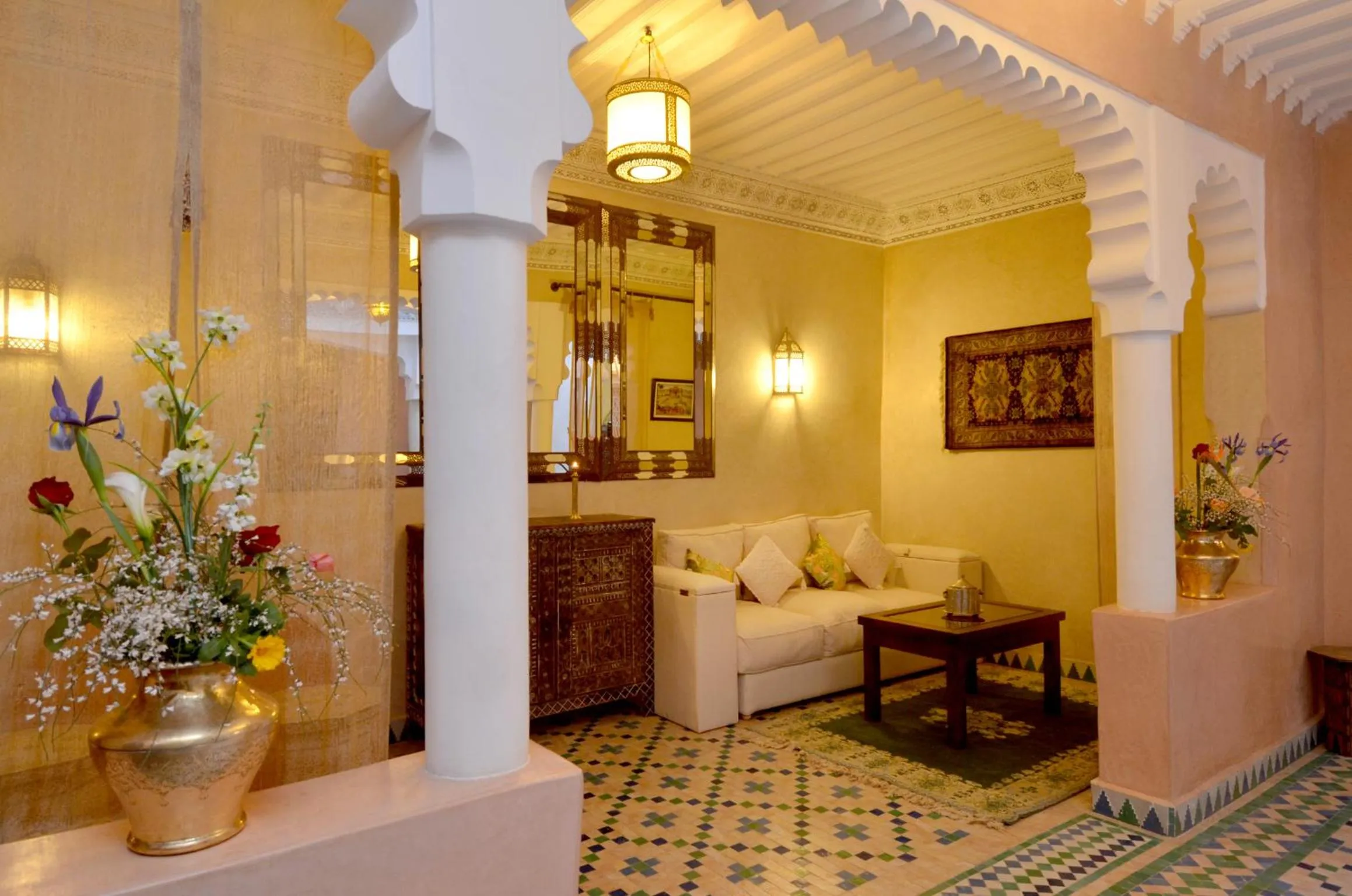 Living room in Riad Manissa