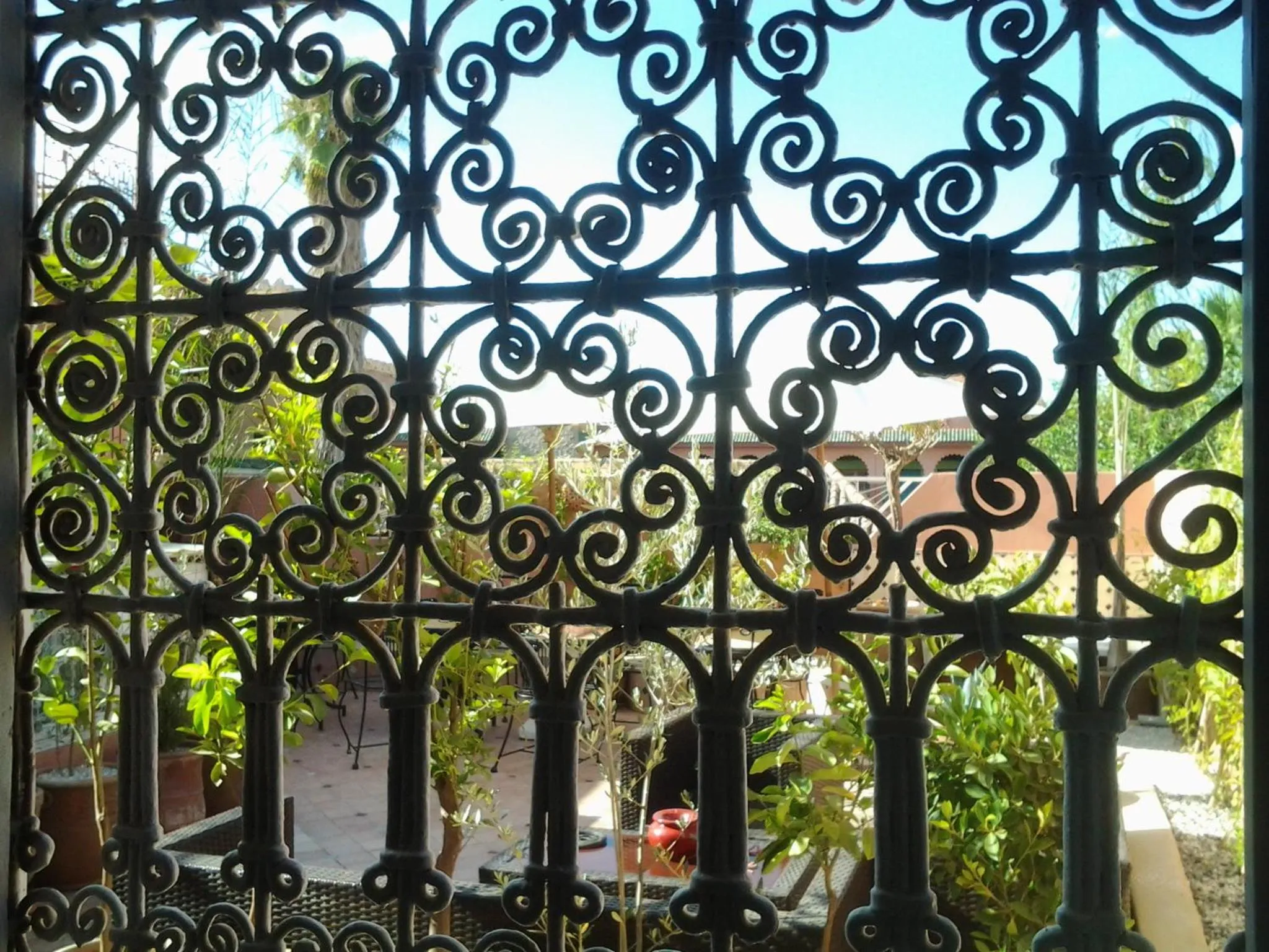 View (from property/room) in Riad Manissa