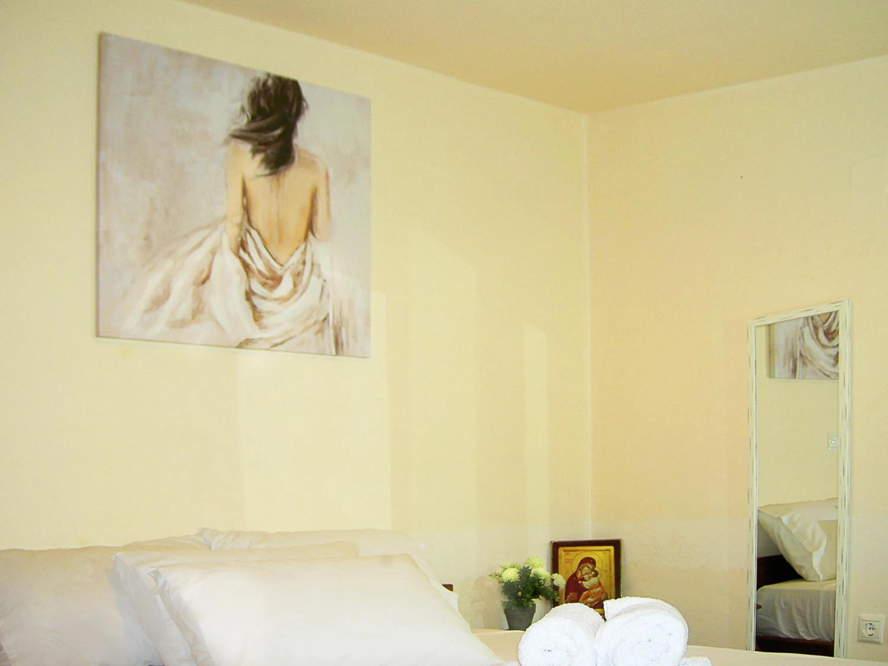 Bed in Mat Old Town Apartments B