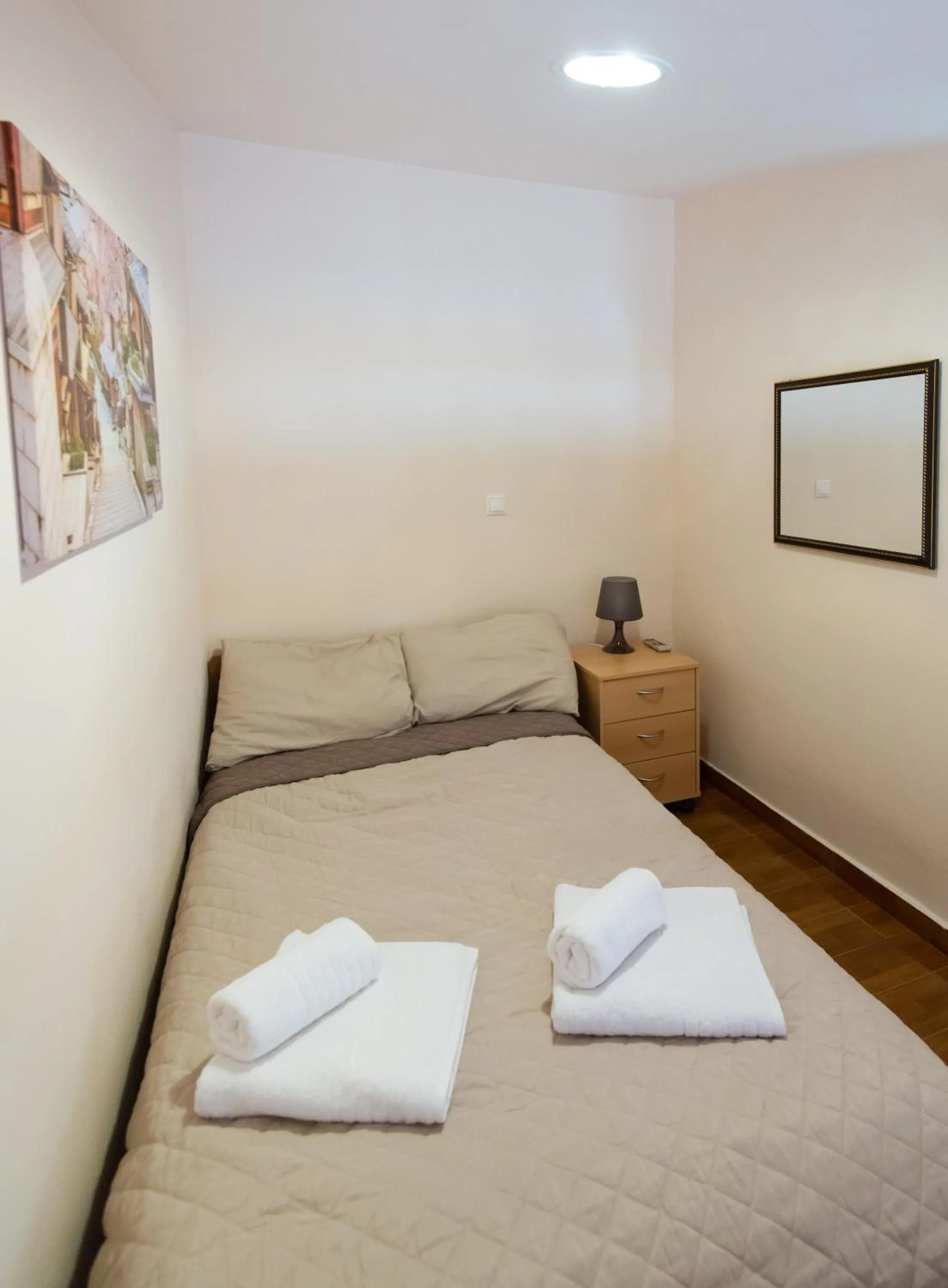 Bed in Mat Old Town Apartments B
