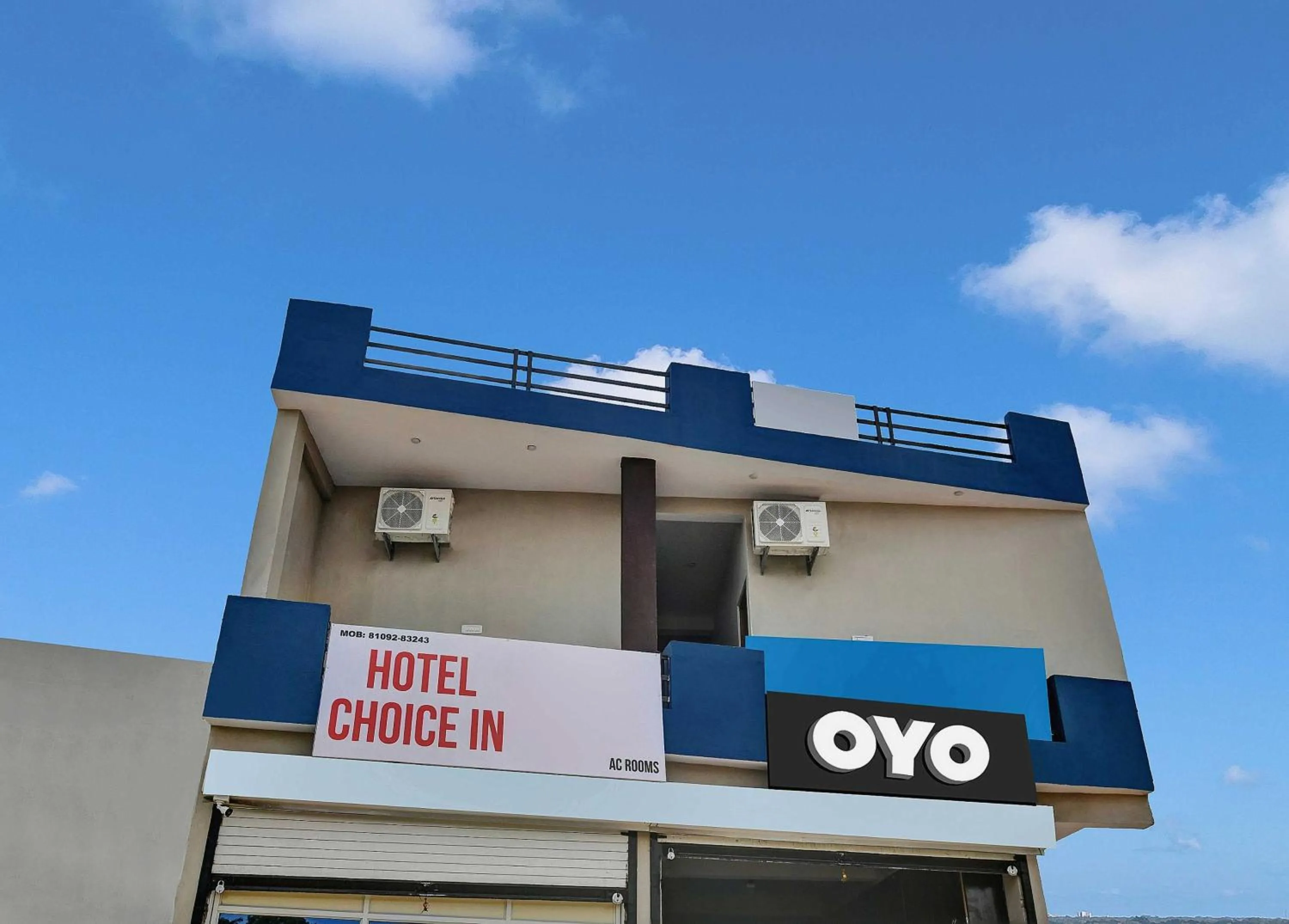 Facade/entrance in Hotel O Choice Inn