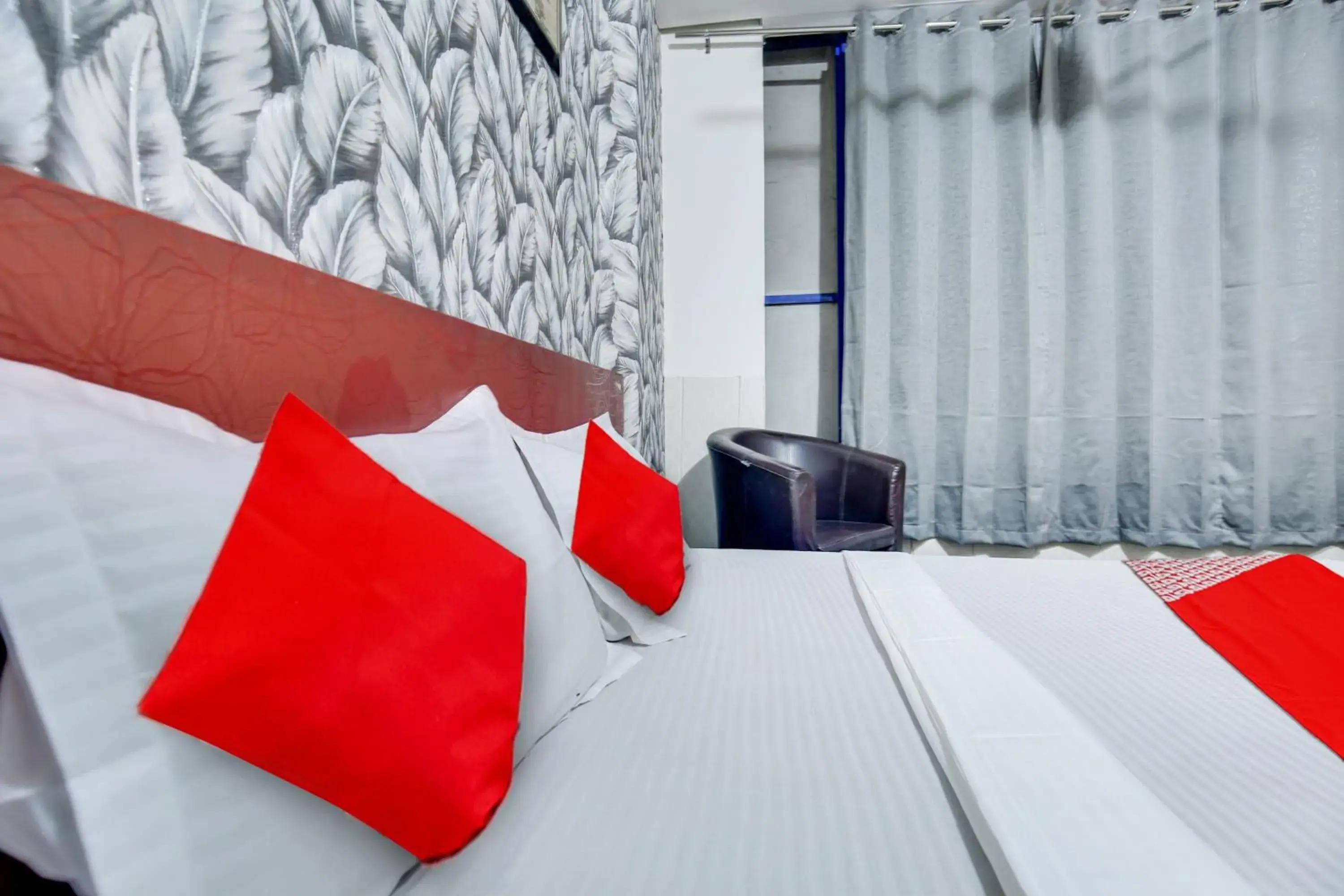 Bedroom, Bed in Hotel O Inder Inn Bedroom, Bed in Hotel O Inder Inn