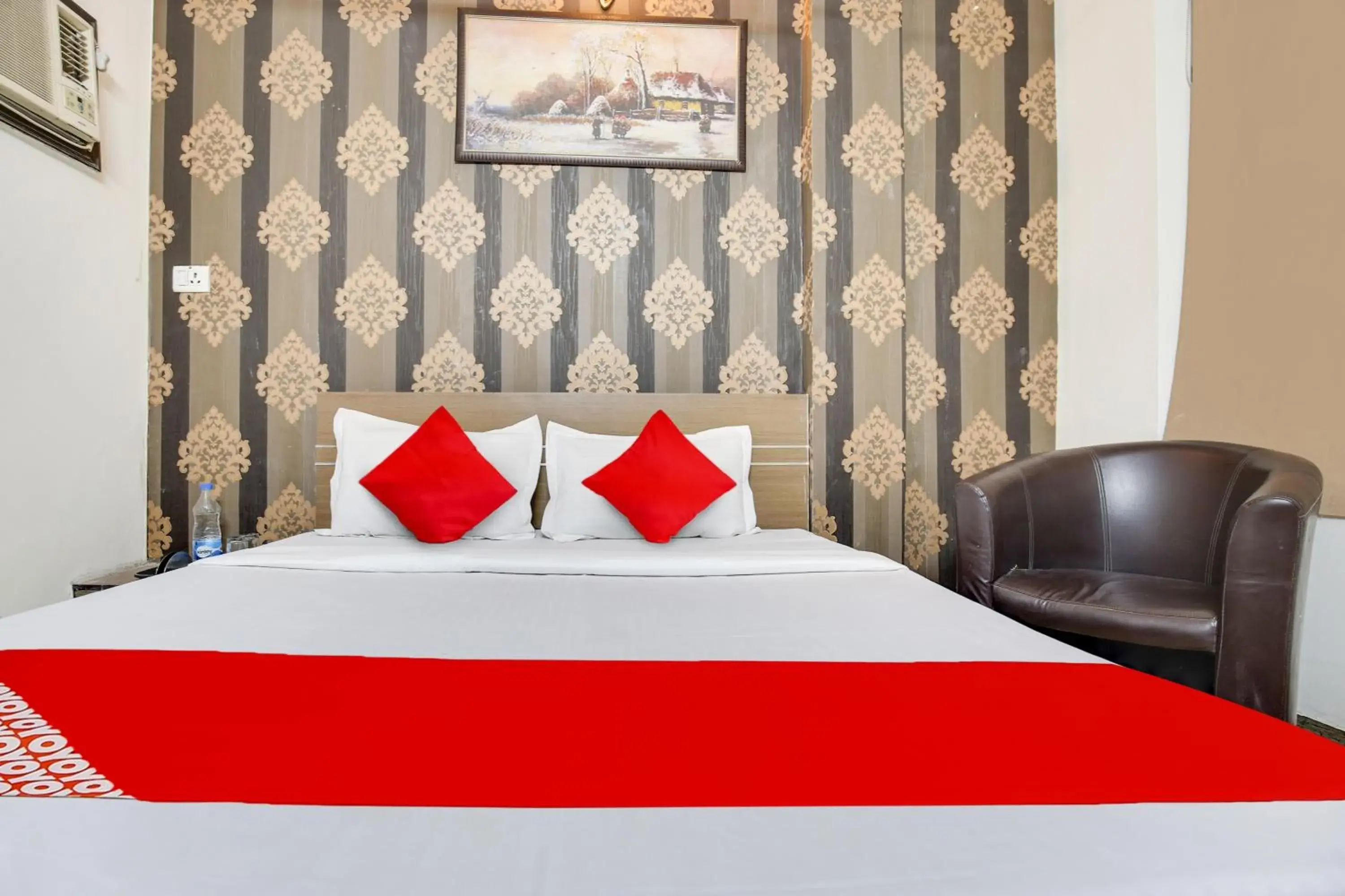 Lobby or reception, Bed in Hotel O Inder Inn Lobby or reception, Bed in Hotel O Inder Inn