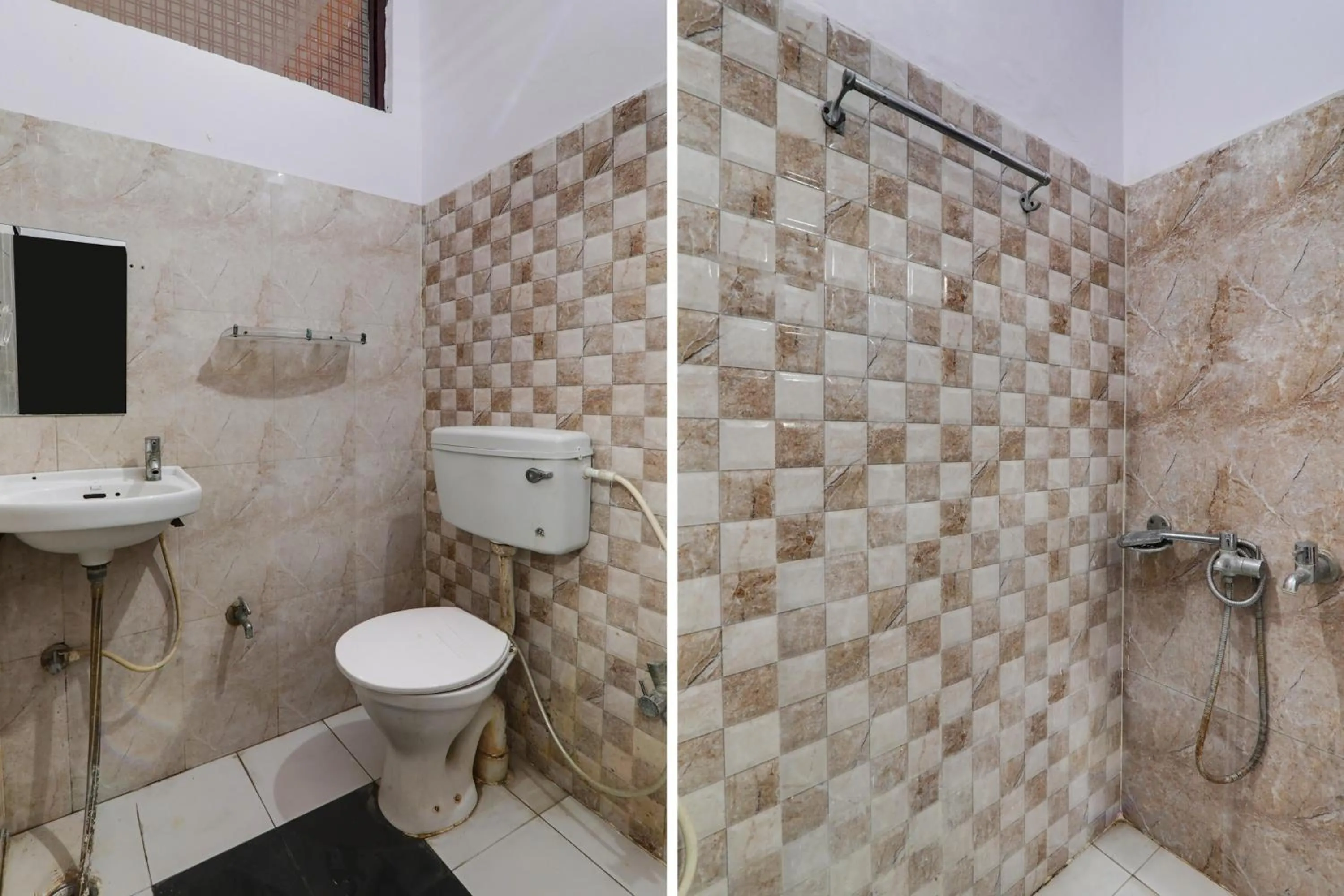 Bathroom in Hotel O by OYO Alpine Home