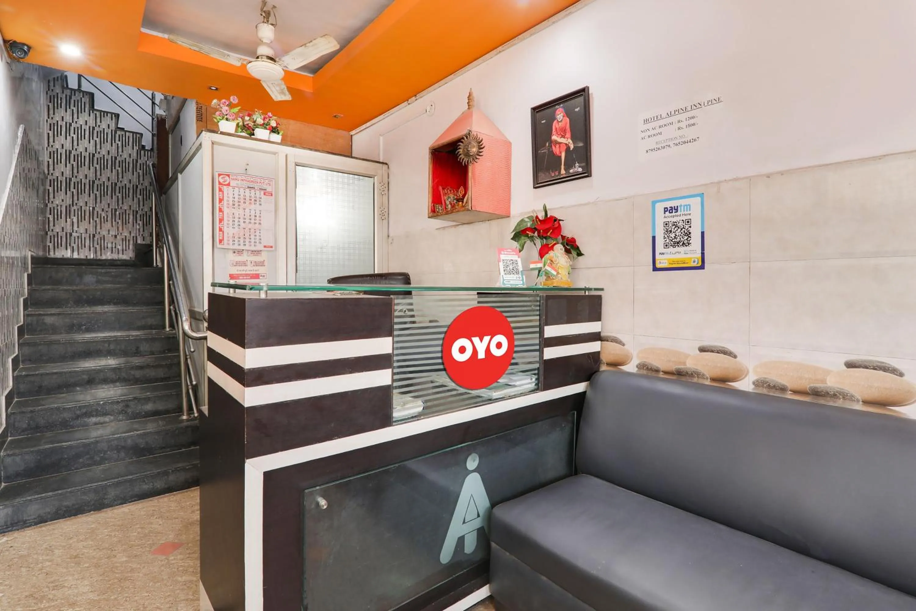 Lobby or reception in Hotel O by OYO Alpine Home