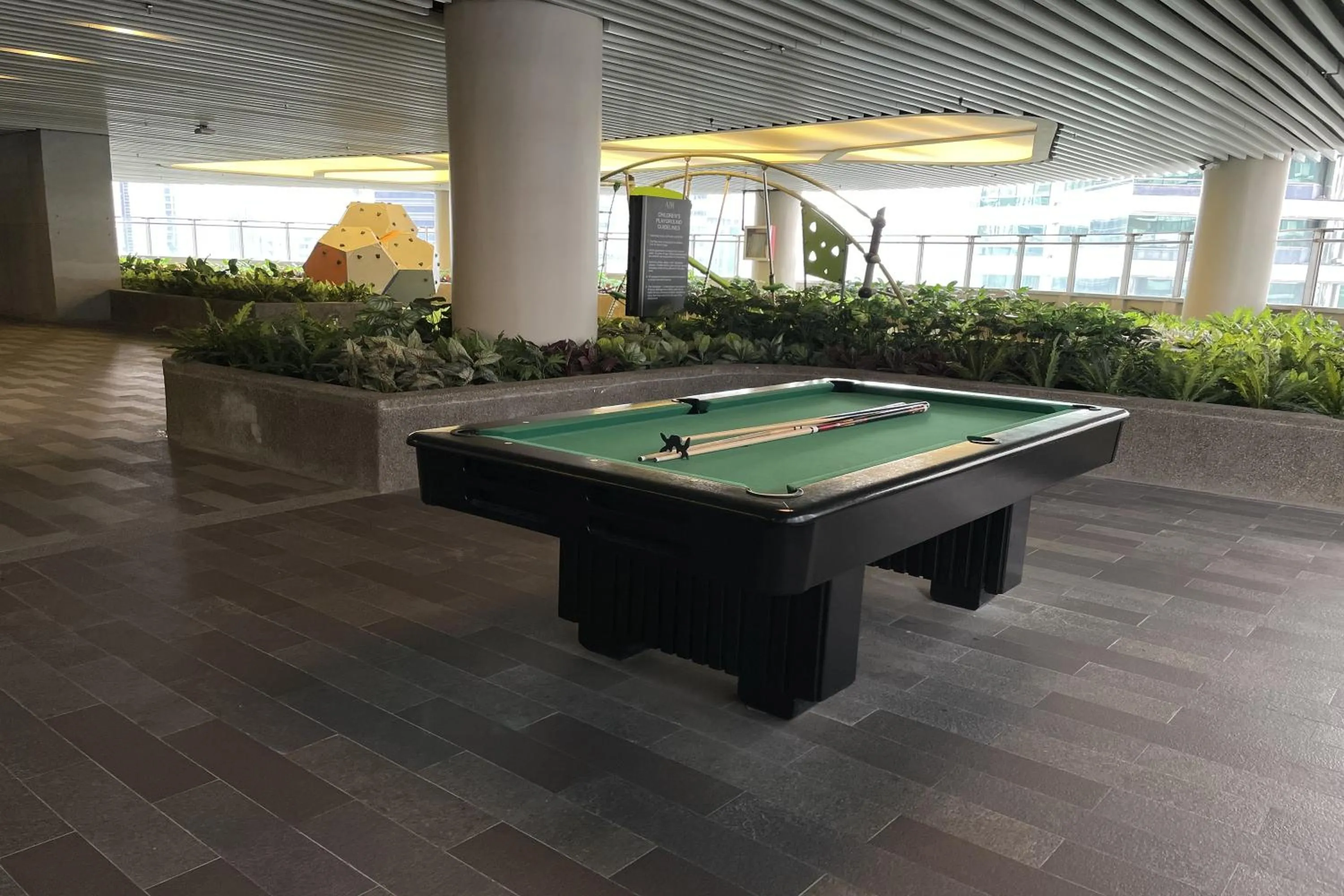 Billiard in Luxury Air Residences By Makati