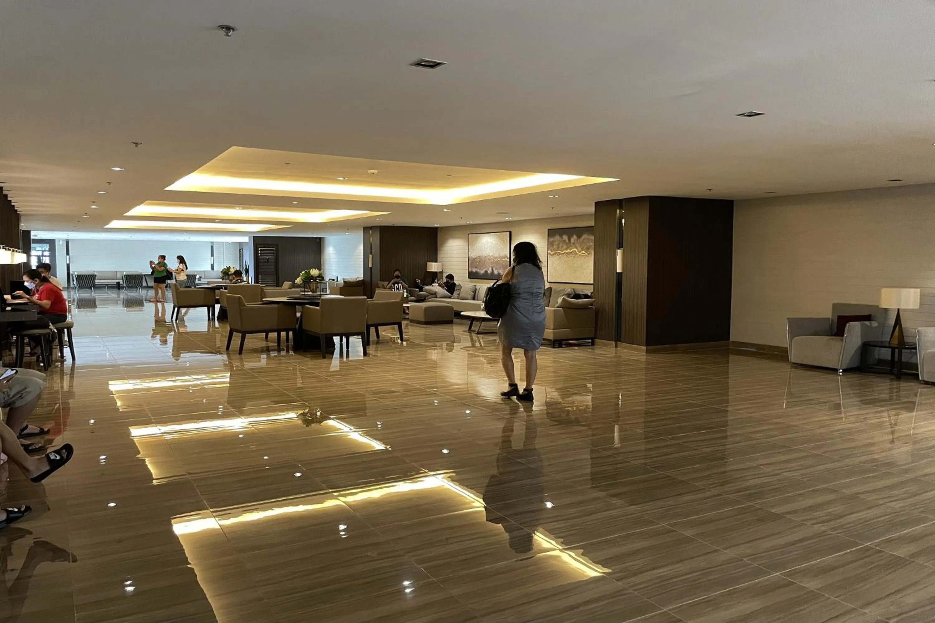 Lobby or reception in Luxury Air Residences By Makati
