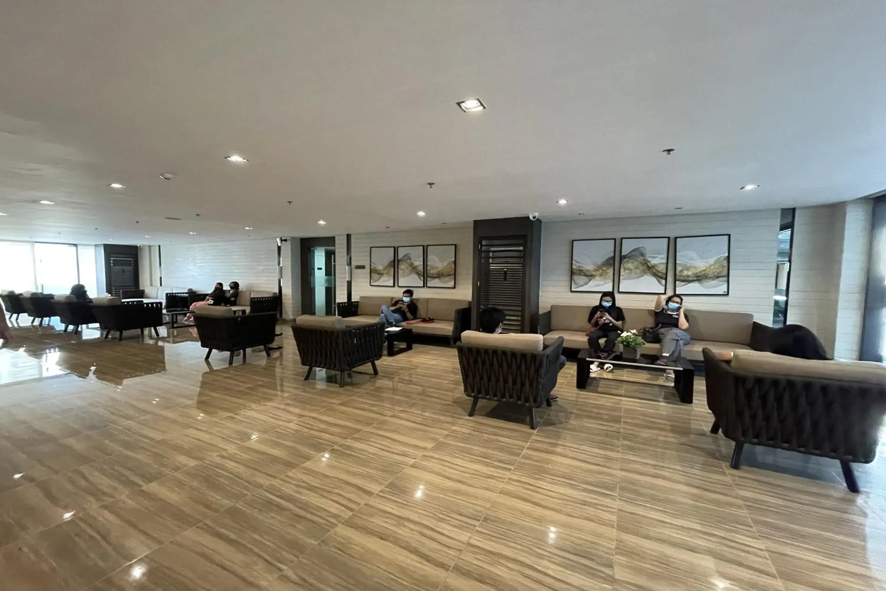 Lobby or reception in Luxury Air Residences By Makati Lobby or reception in Luxury Air Residences By Makati