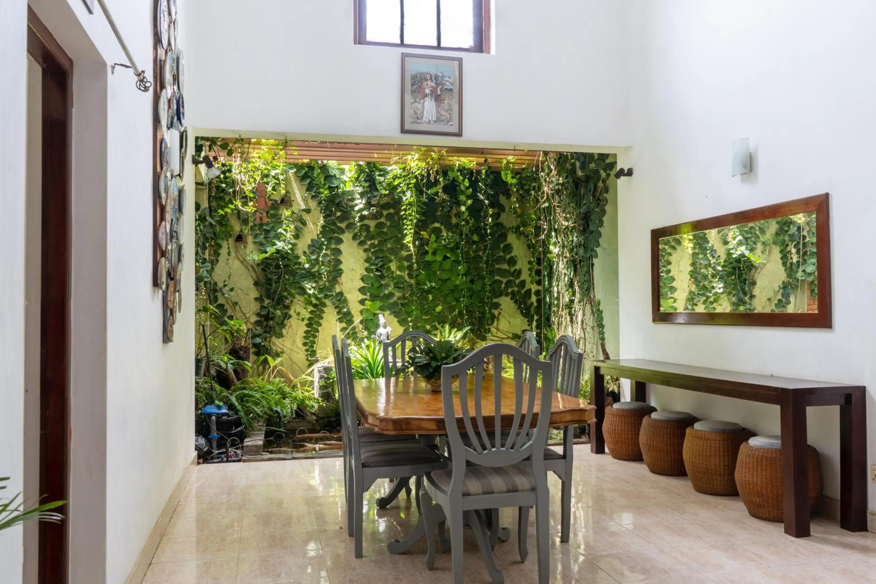 Dining area in Villa Sarakkuwa