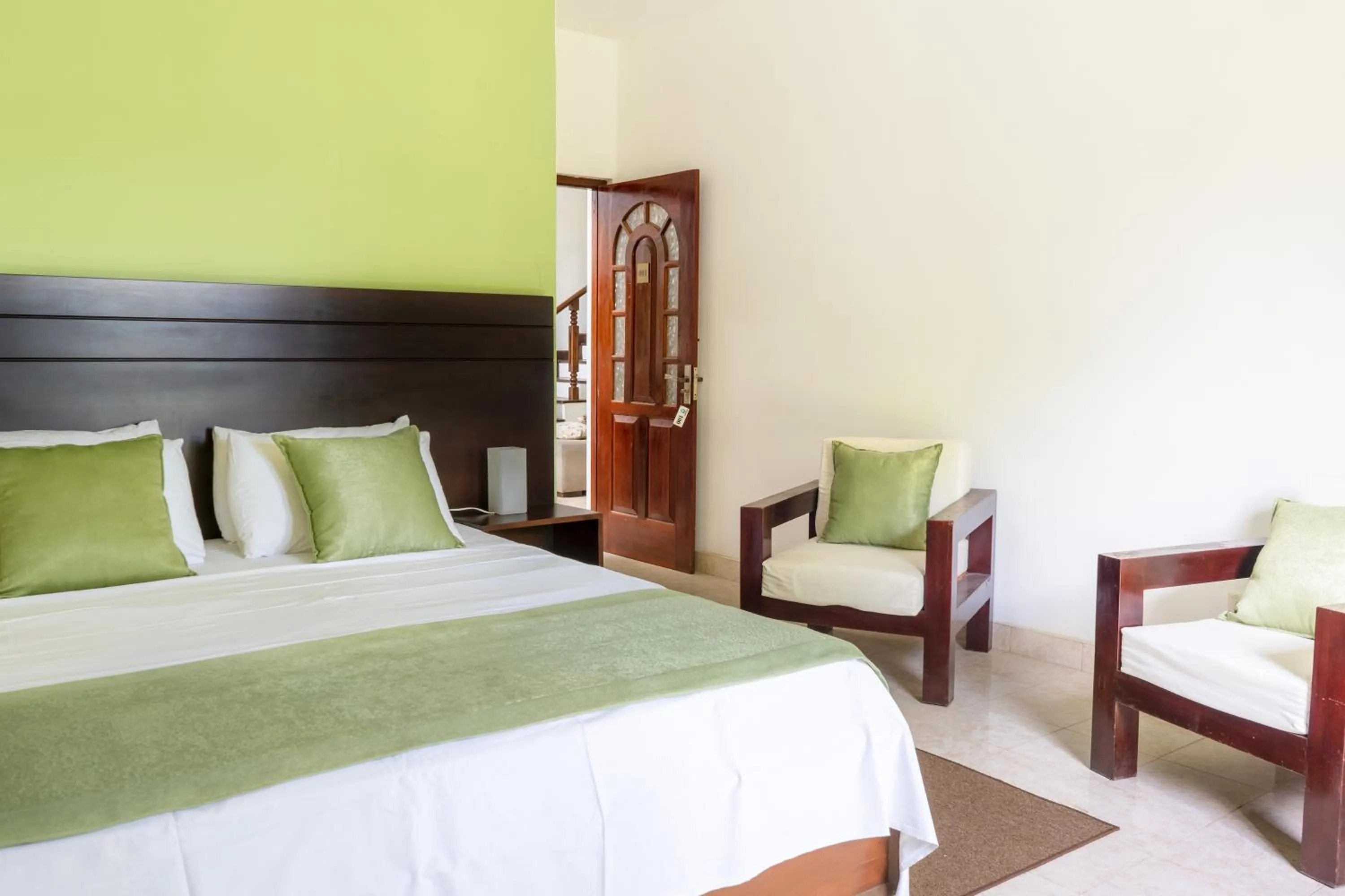 Bed in Villa Sarakkuwa