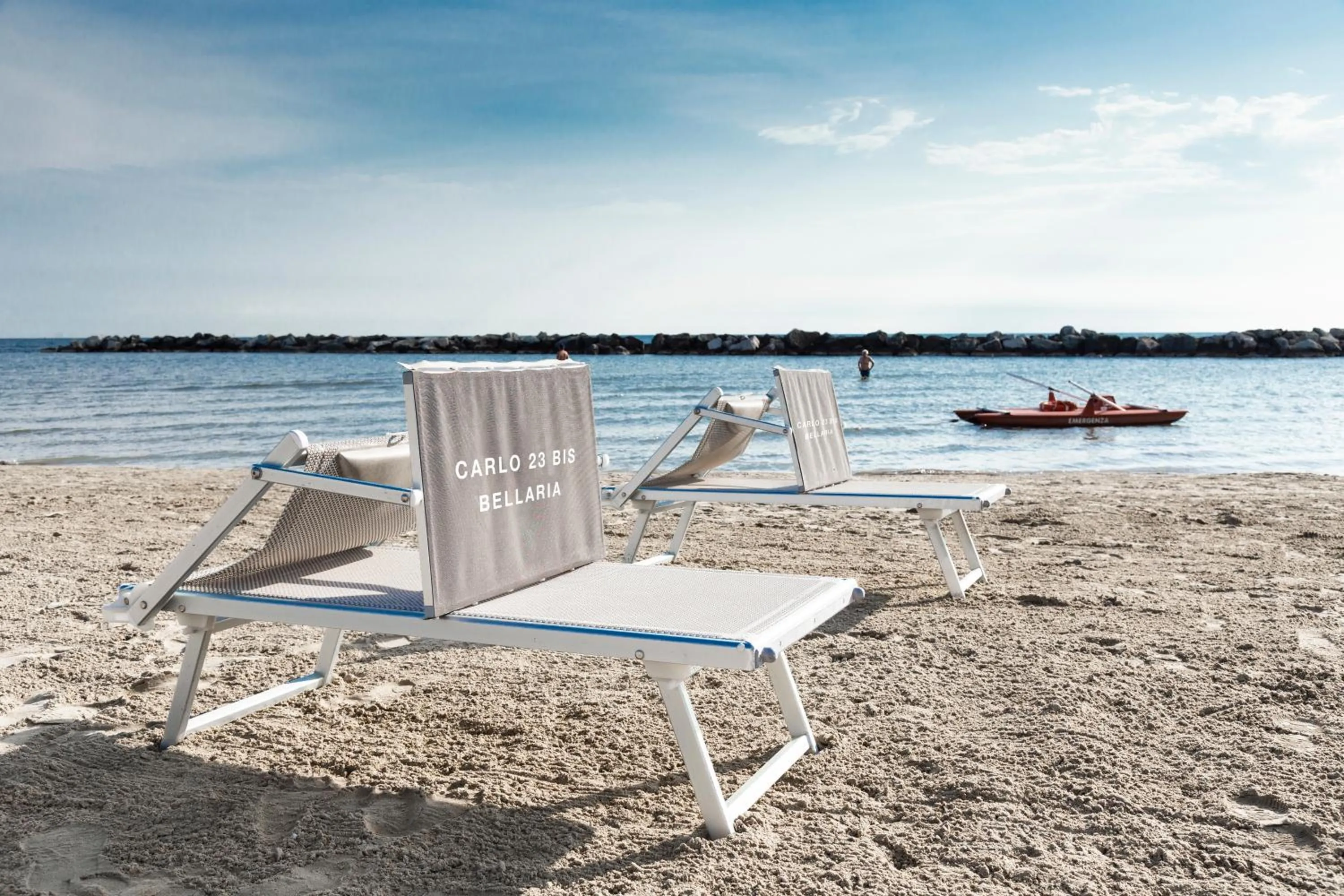 Beach in Hotel Castellucci