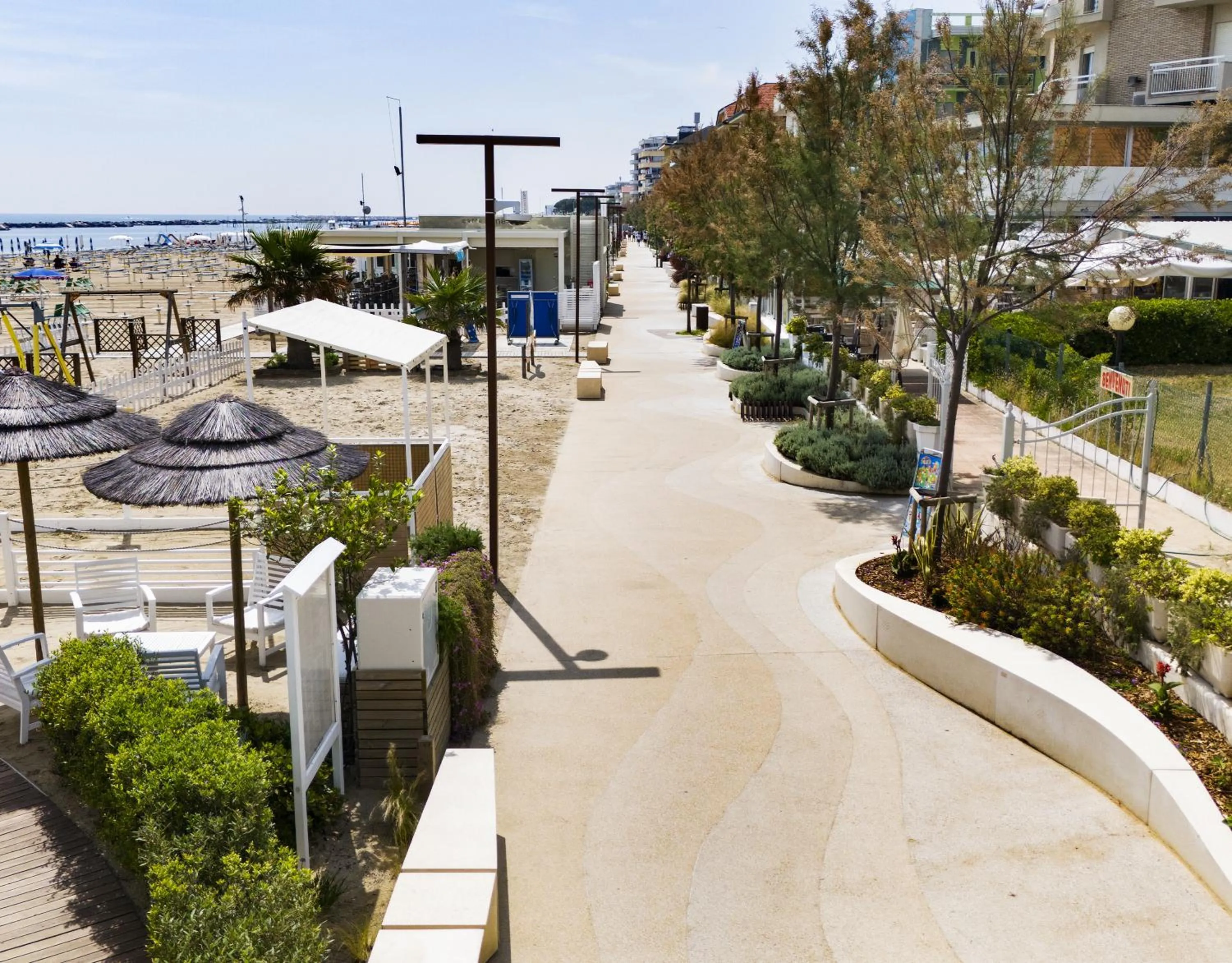 Beach in Hotel Castellucci