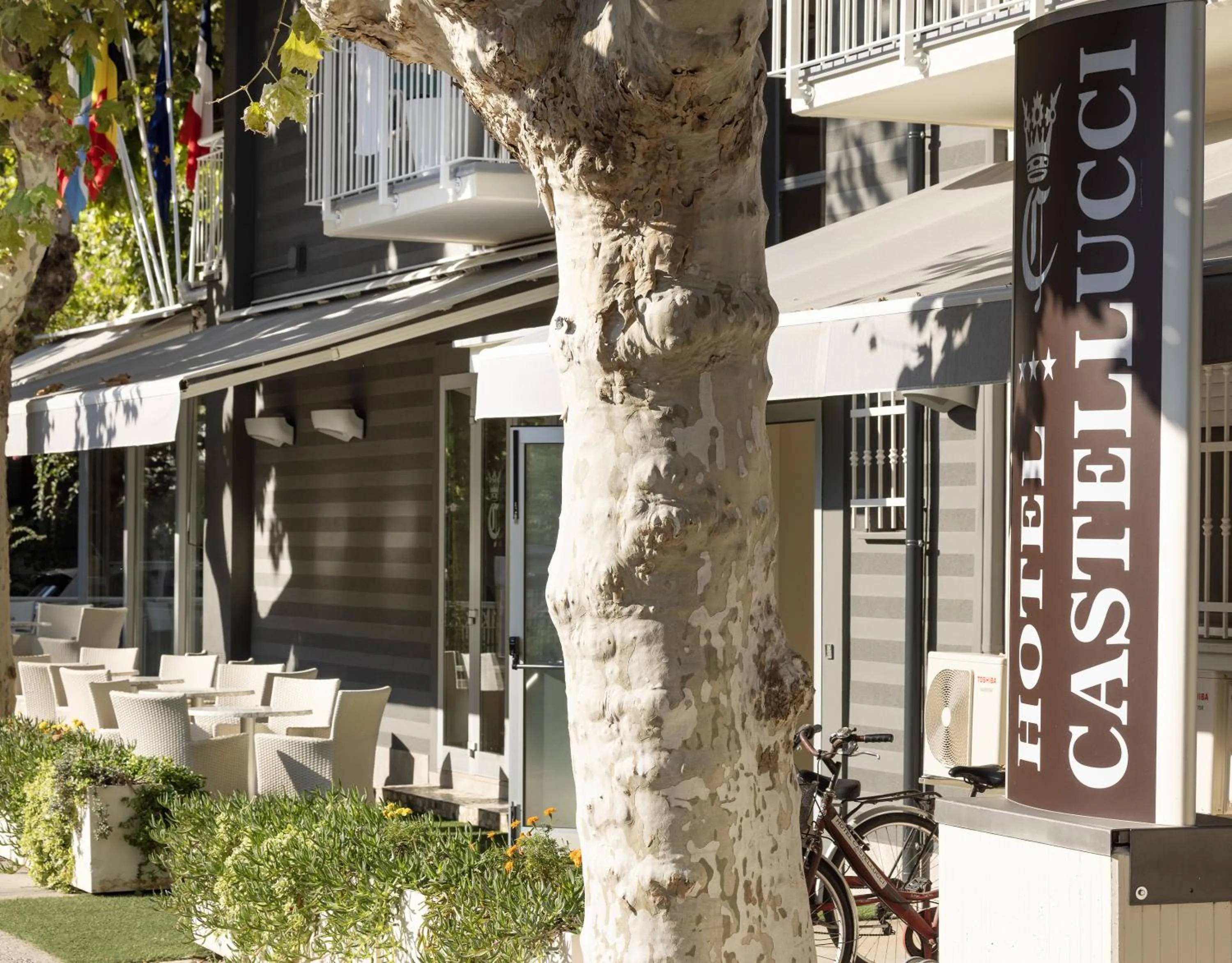 Property building in Hotel Castellucci