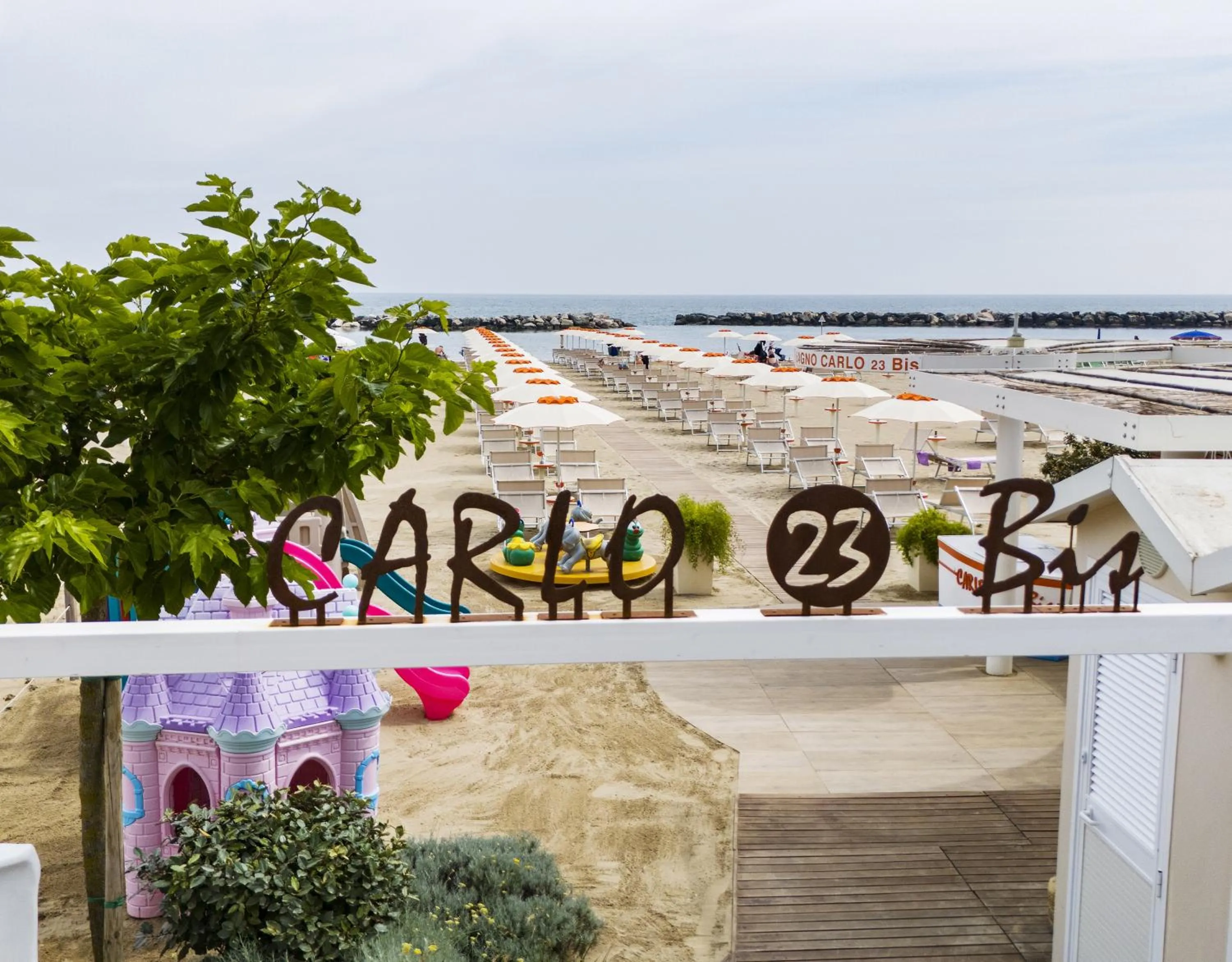 Beach in Hotel Castellucci