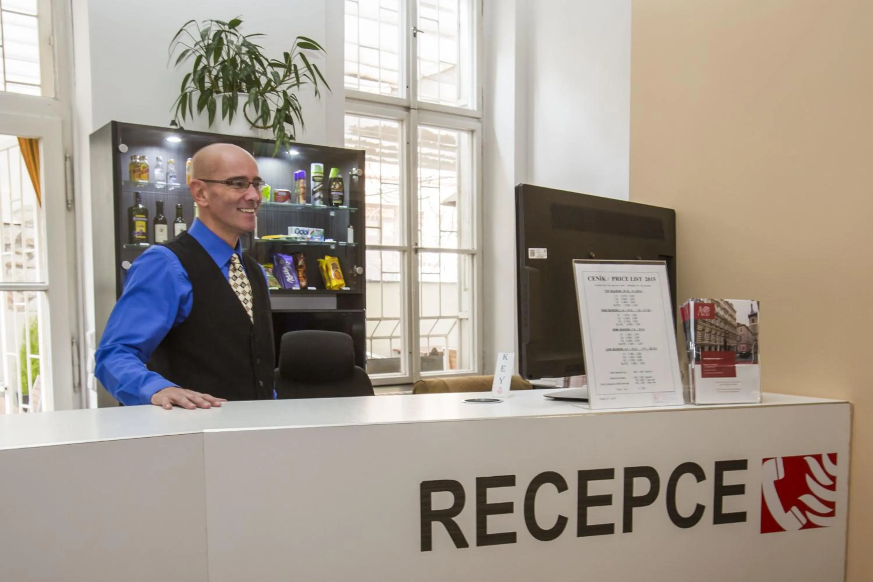 Staff in Novoměstský hotel