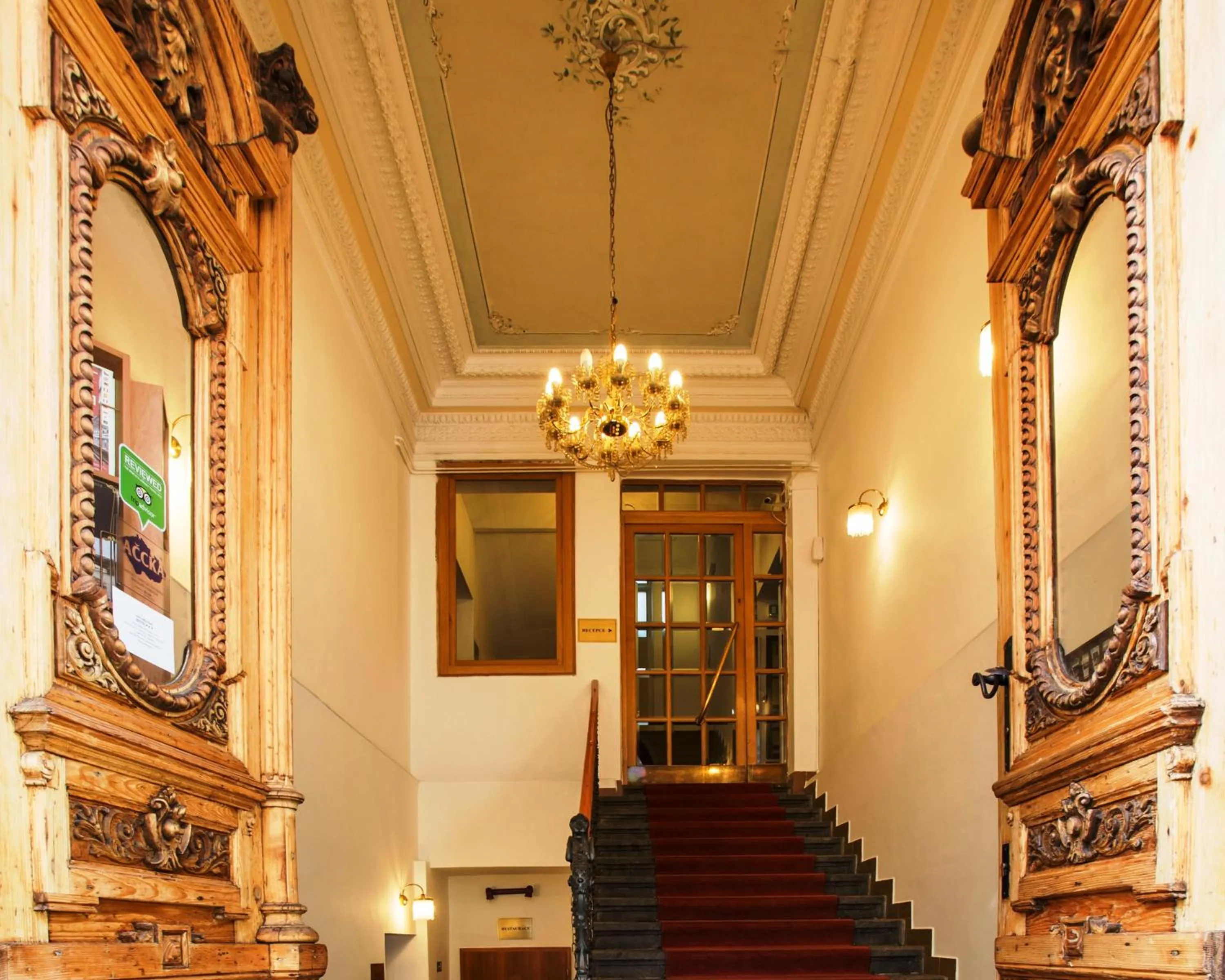 Facade/entrance in Novoměstský hotel