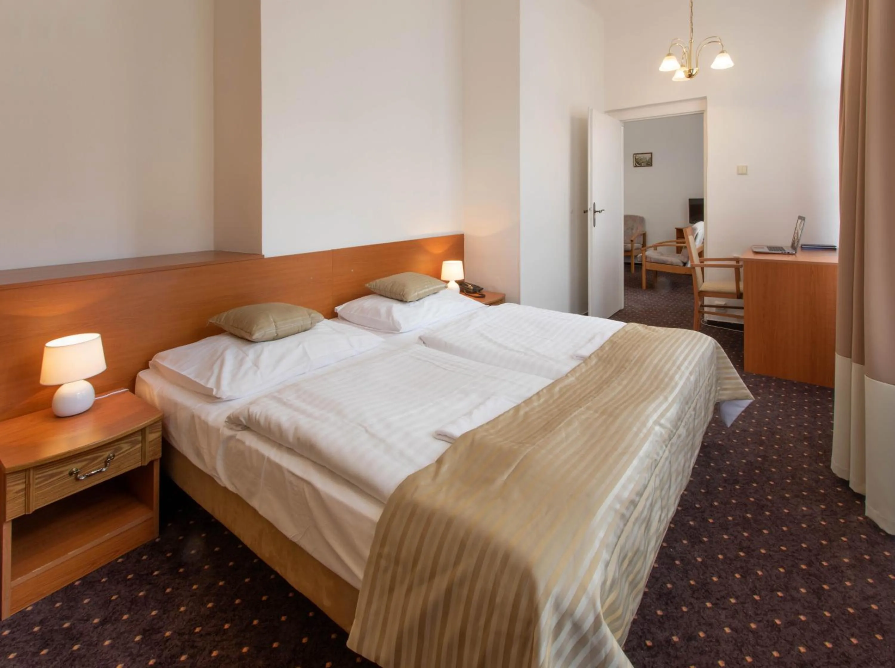 Bed in Novoměstský hotel