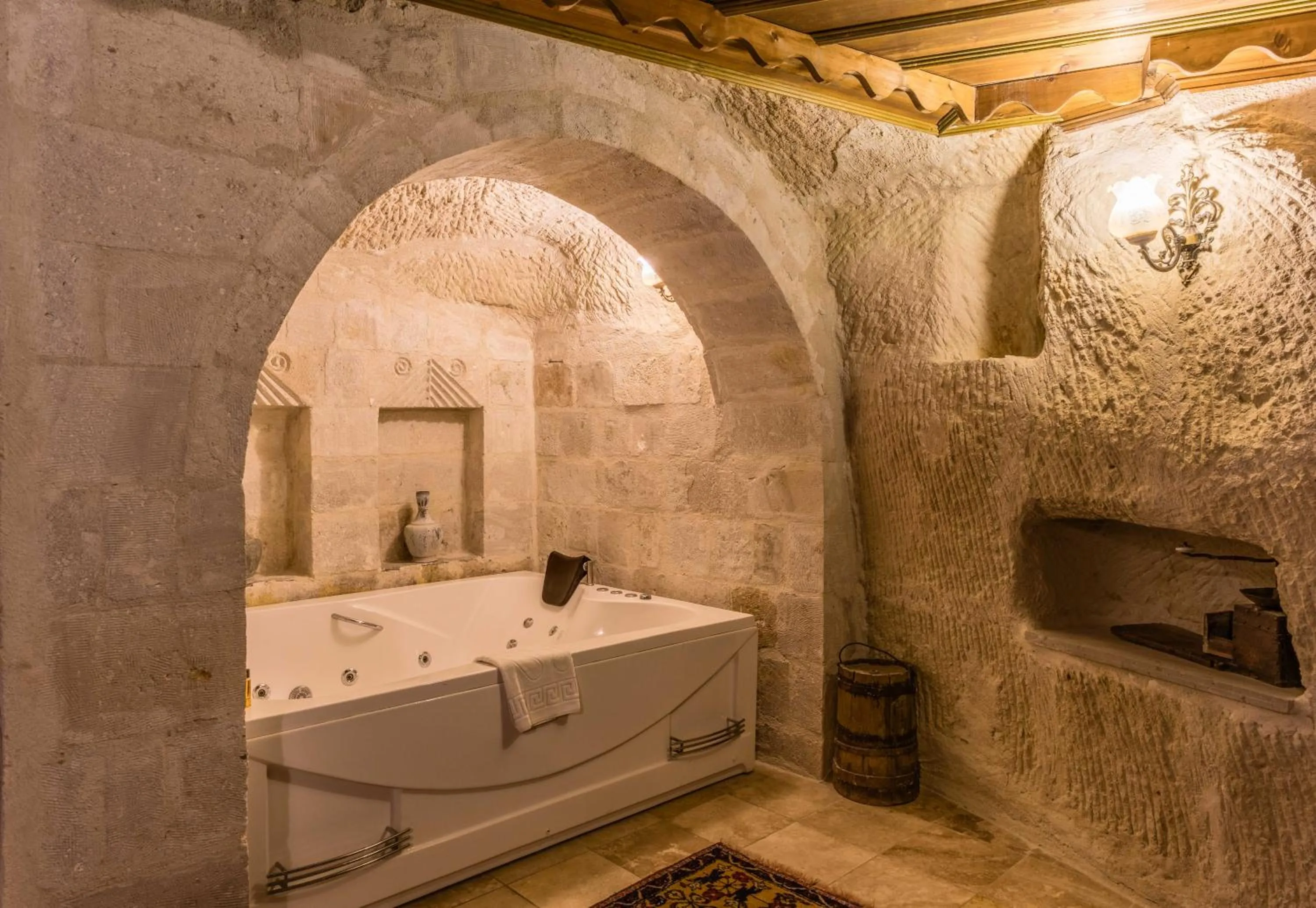Bathroom in Phocas Cave Suites