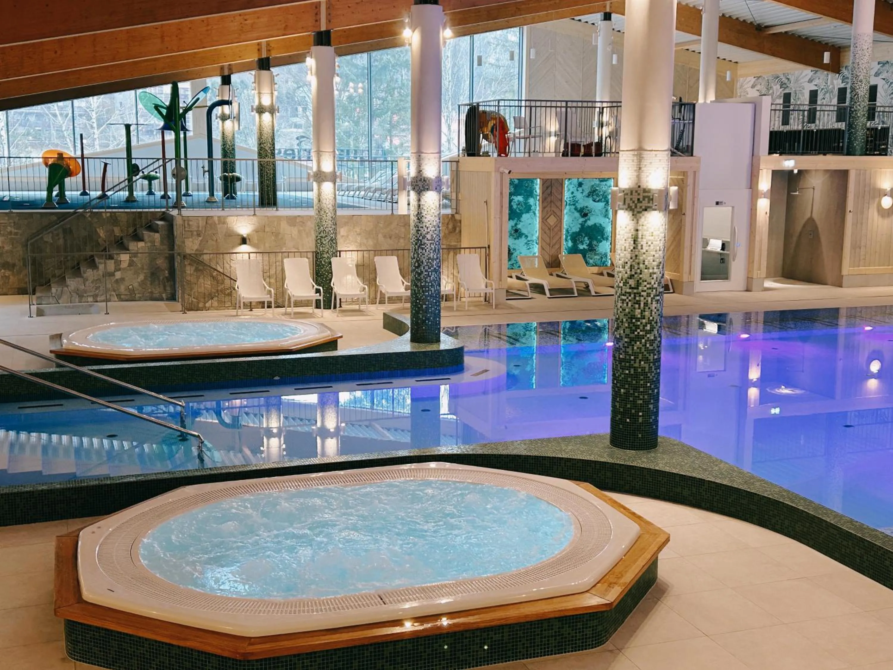 Pool view in Aries Hotel & SPA Szczyrk