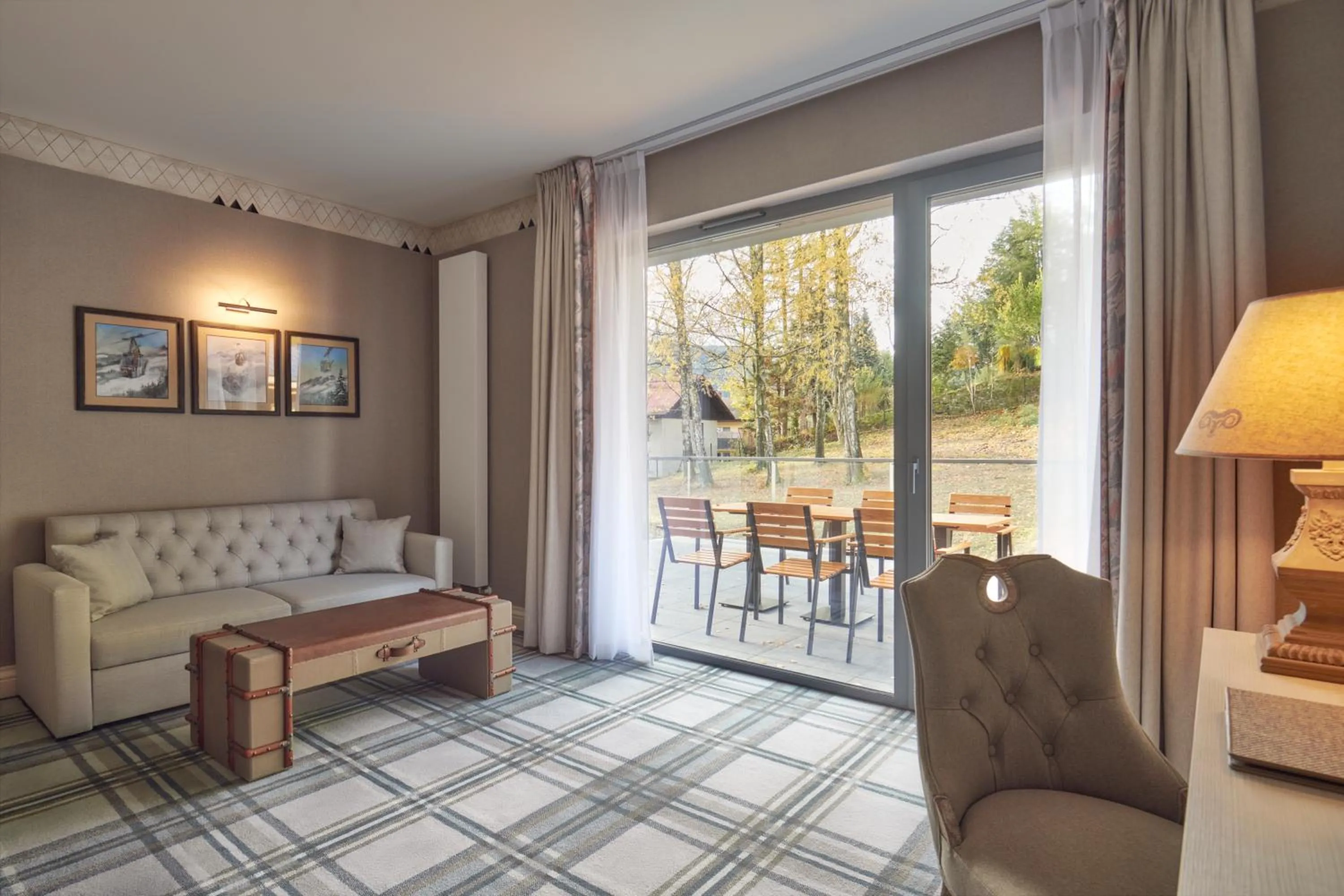 Living room in Aries Hotel & SPA Szczyrk