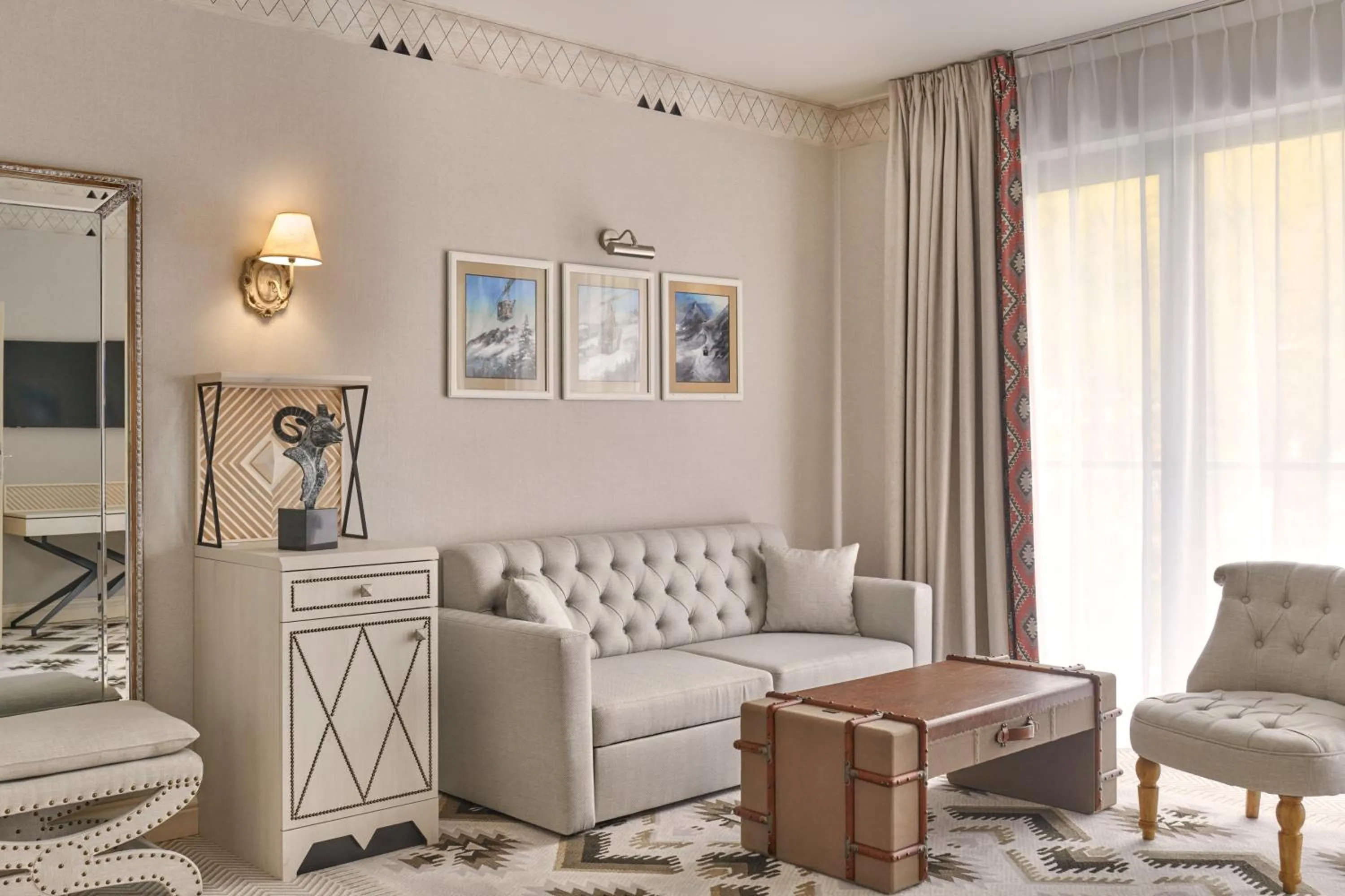 Living room in Aries Hotel & SPA Szczyrk