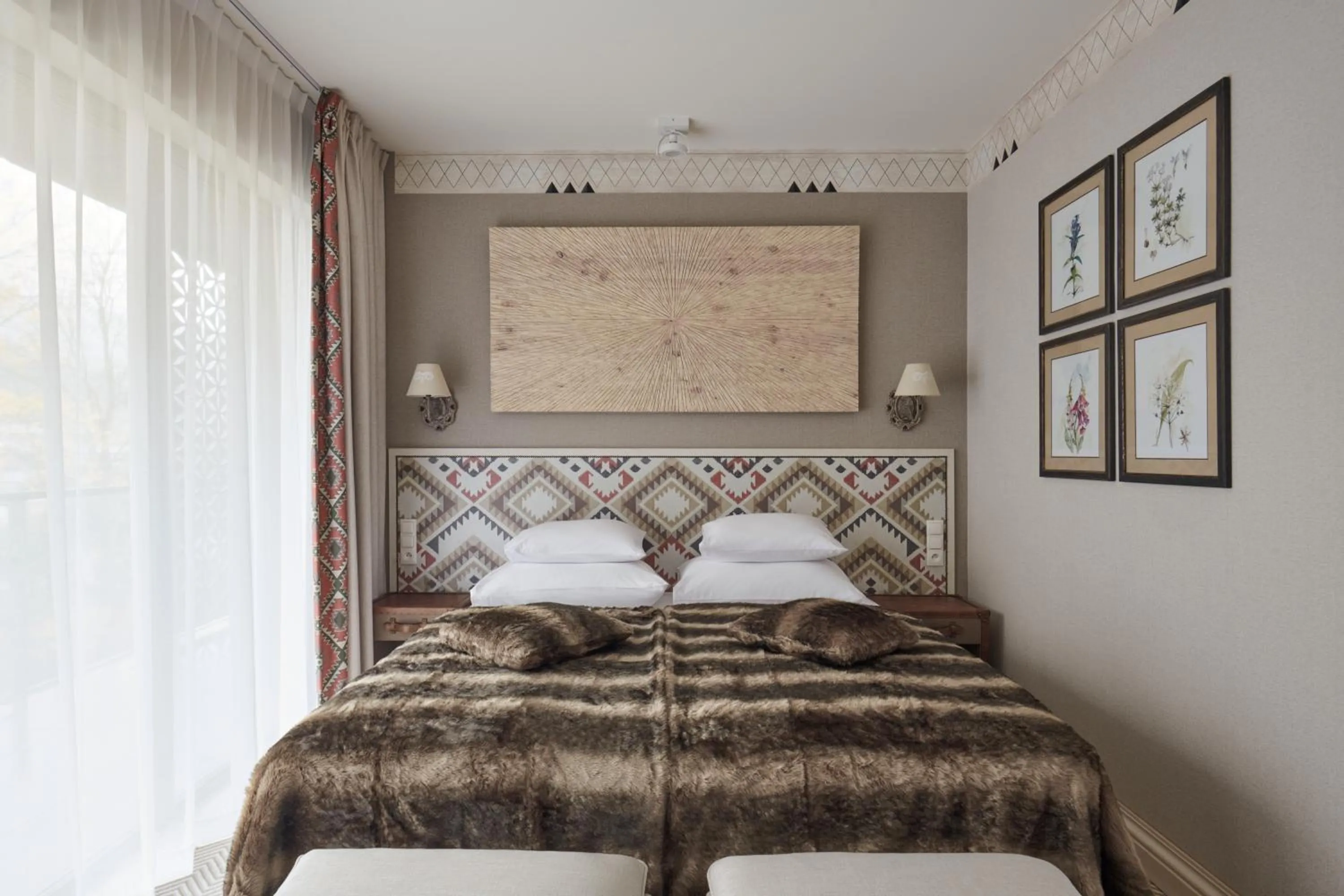 Bed in Aries Hotel & SPA Szczyrk
