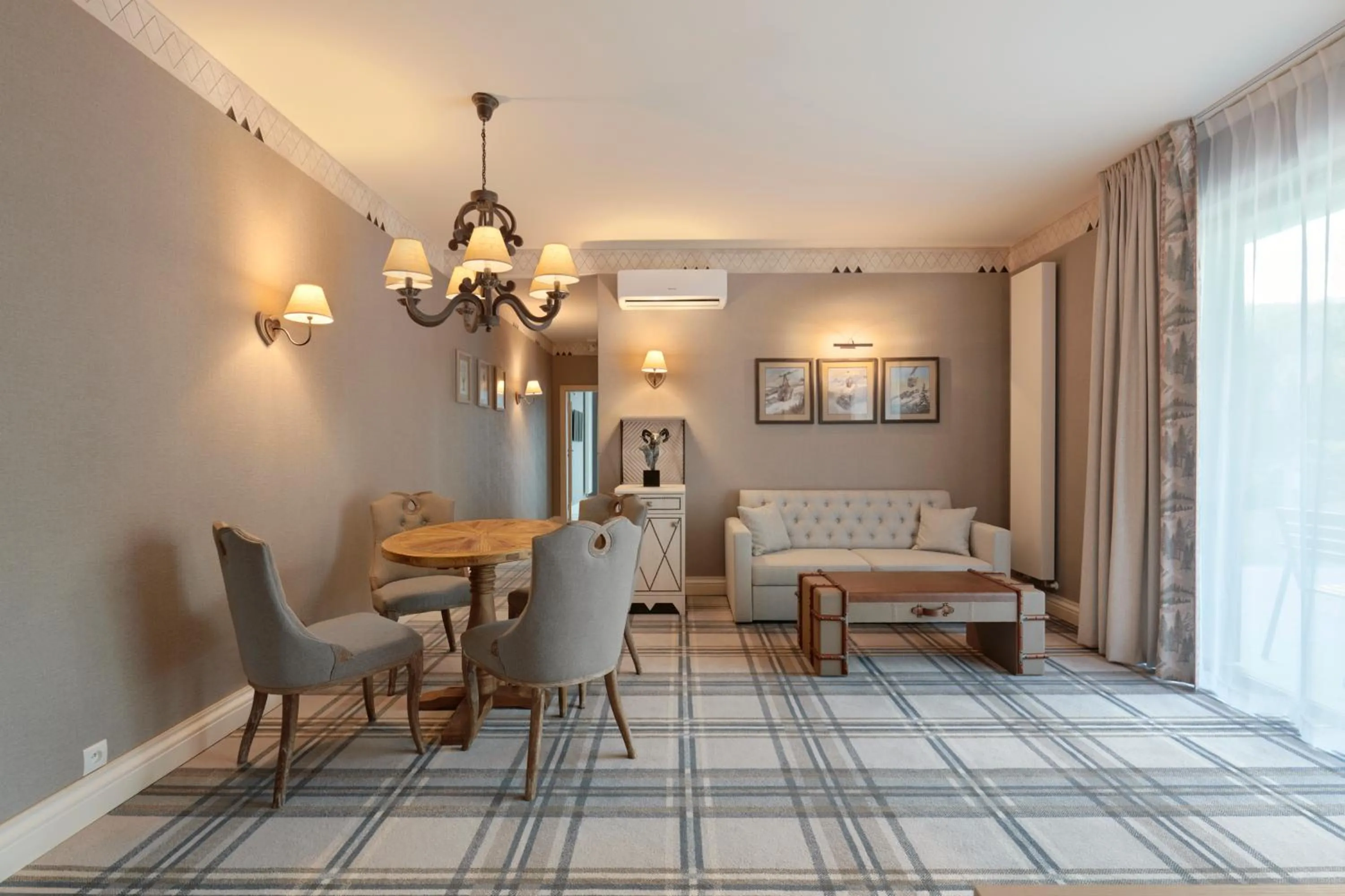 Living room in Aries Hotel & SPA Szczyrk