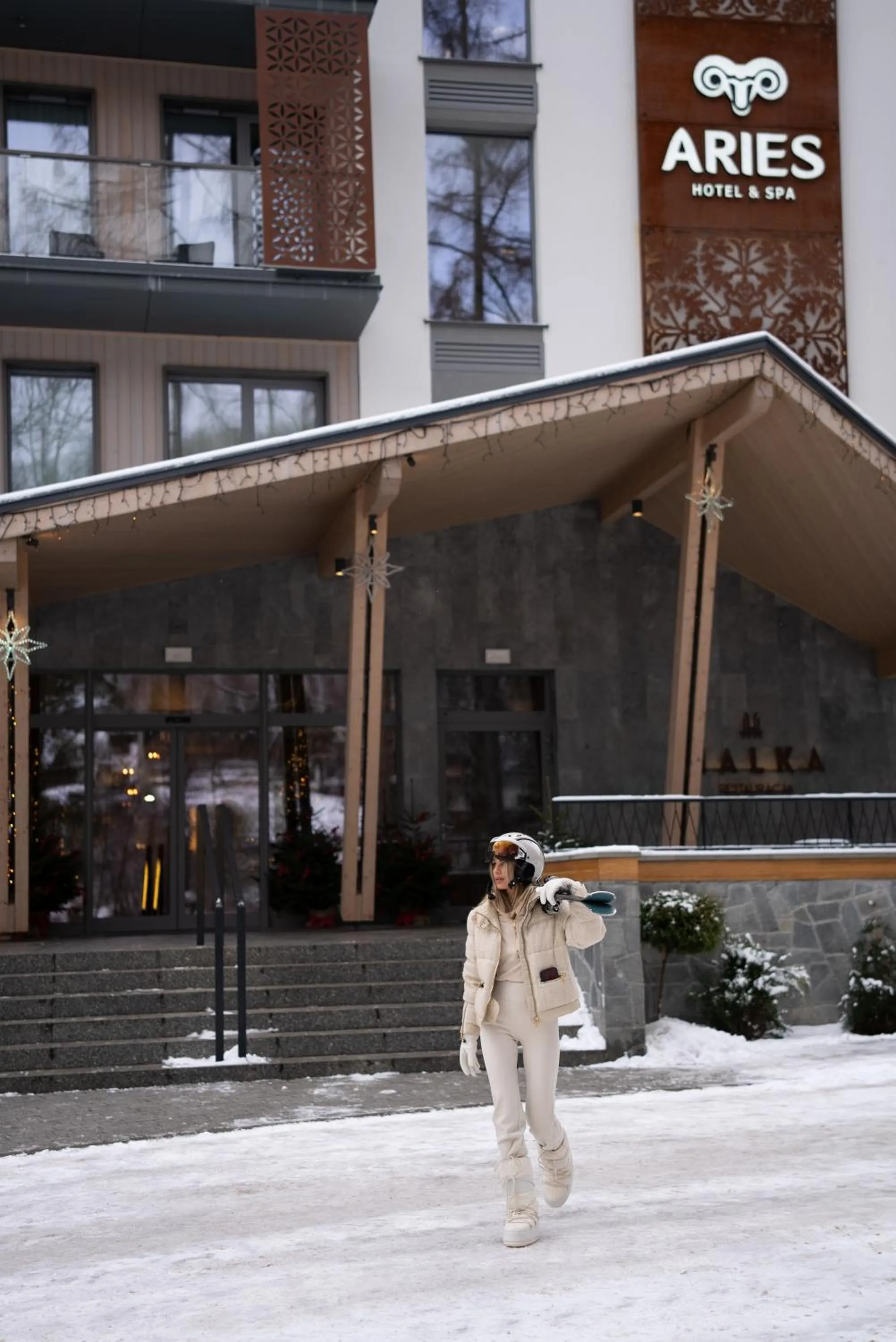 Property building in Aries Hotel & SPA Szczyrk