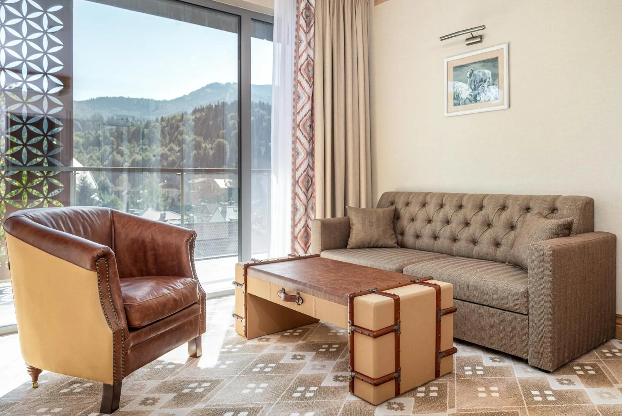 Living room in Aries Hotel & SPA Szczyrk