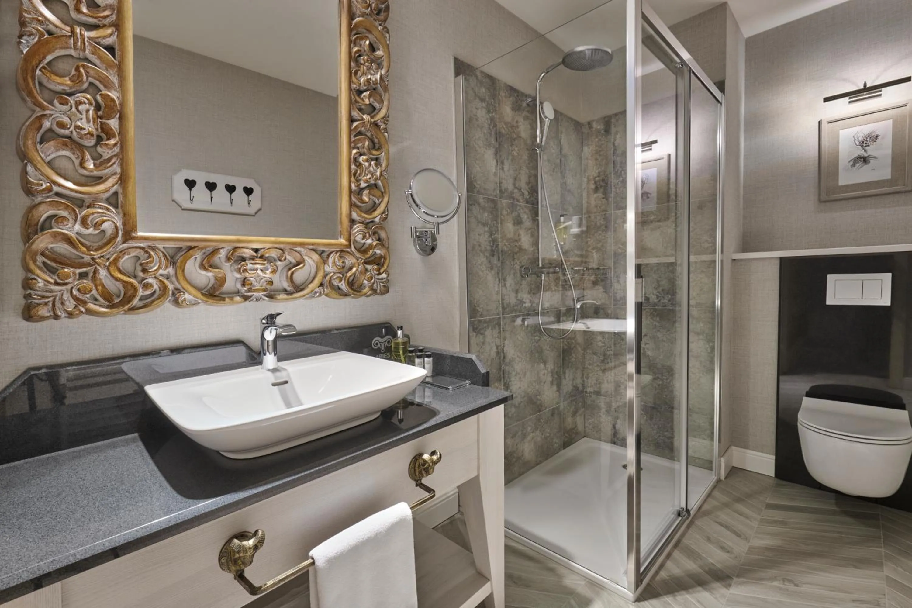 Bathroom in Aries Hotel & SPA Szczyrk