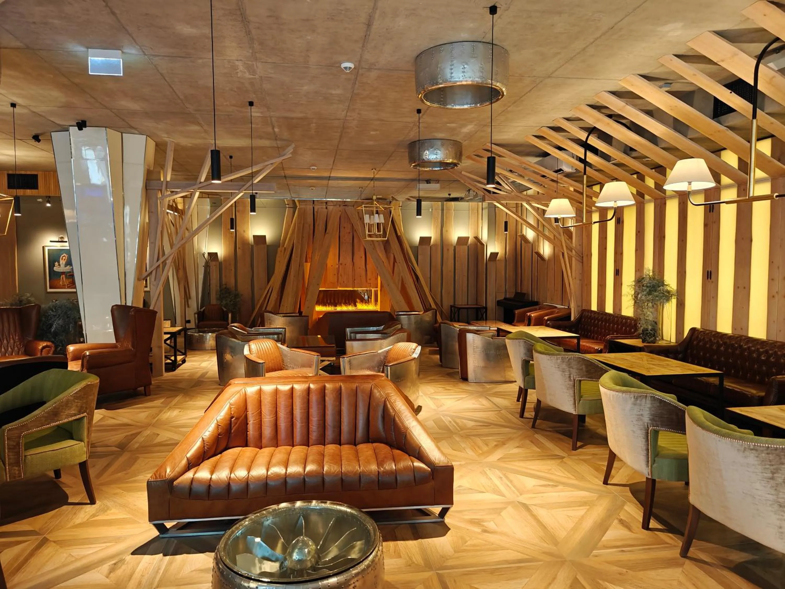 Lounge or bar in Aries Hotel & SPA Szczyrk