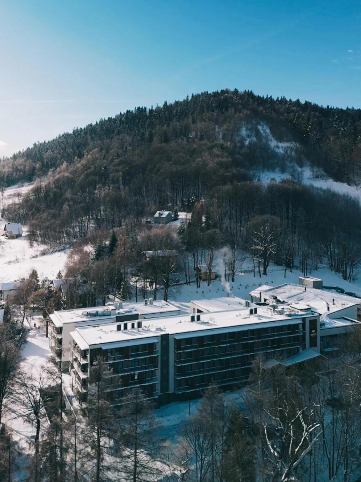 Property building in Aries Hotel & SPA Szczyrk