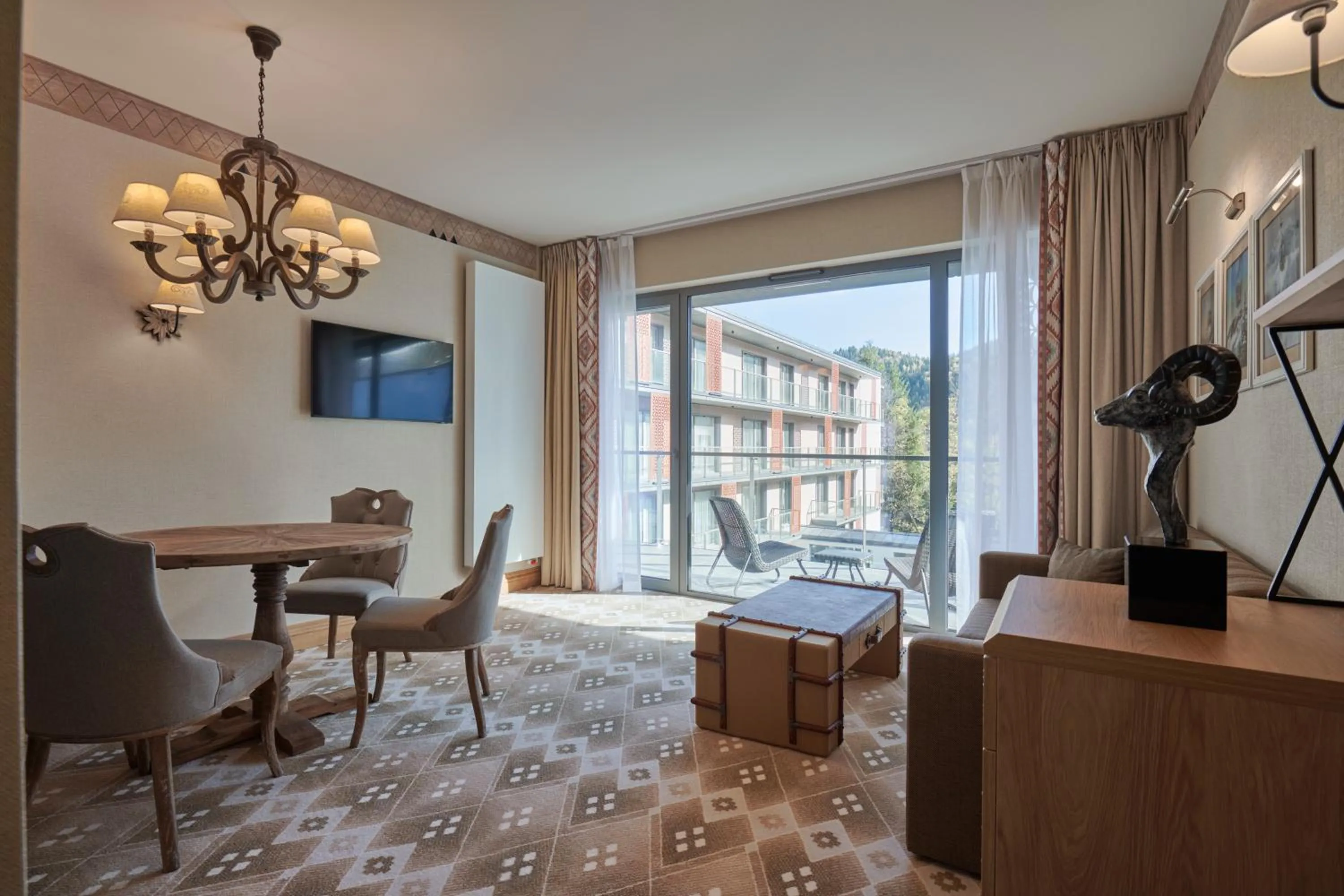Living room in Aries Hotel & SPA Szczyrk