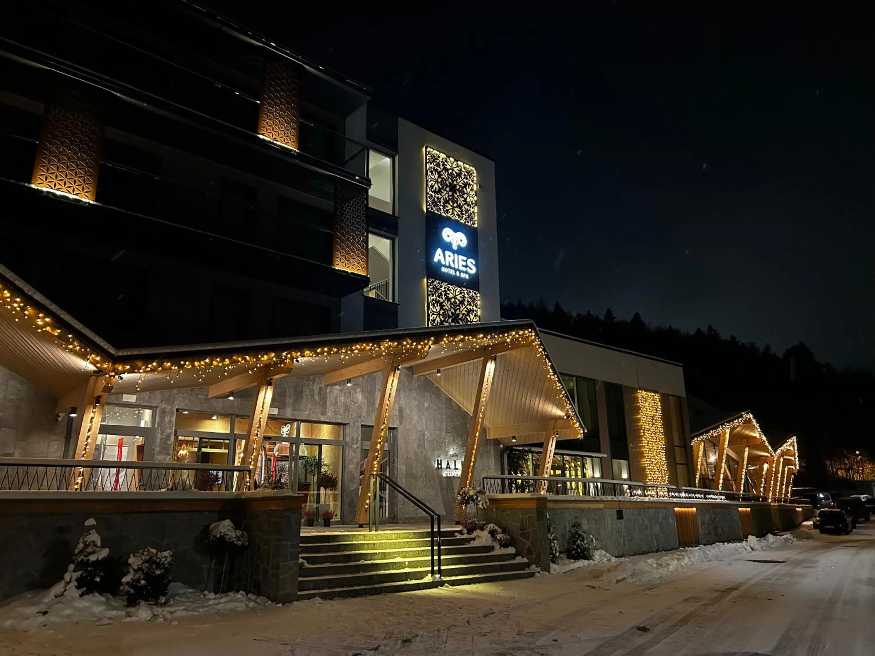 Property building in Aries Hotel & SPA Szczyrk
