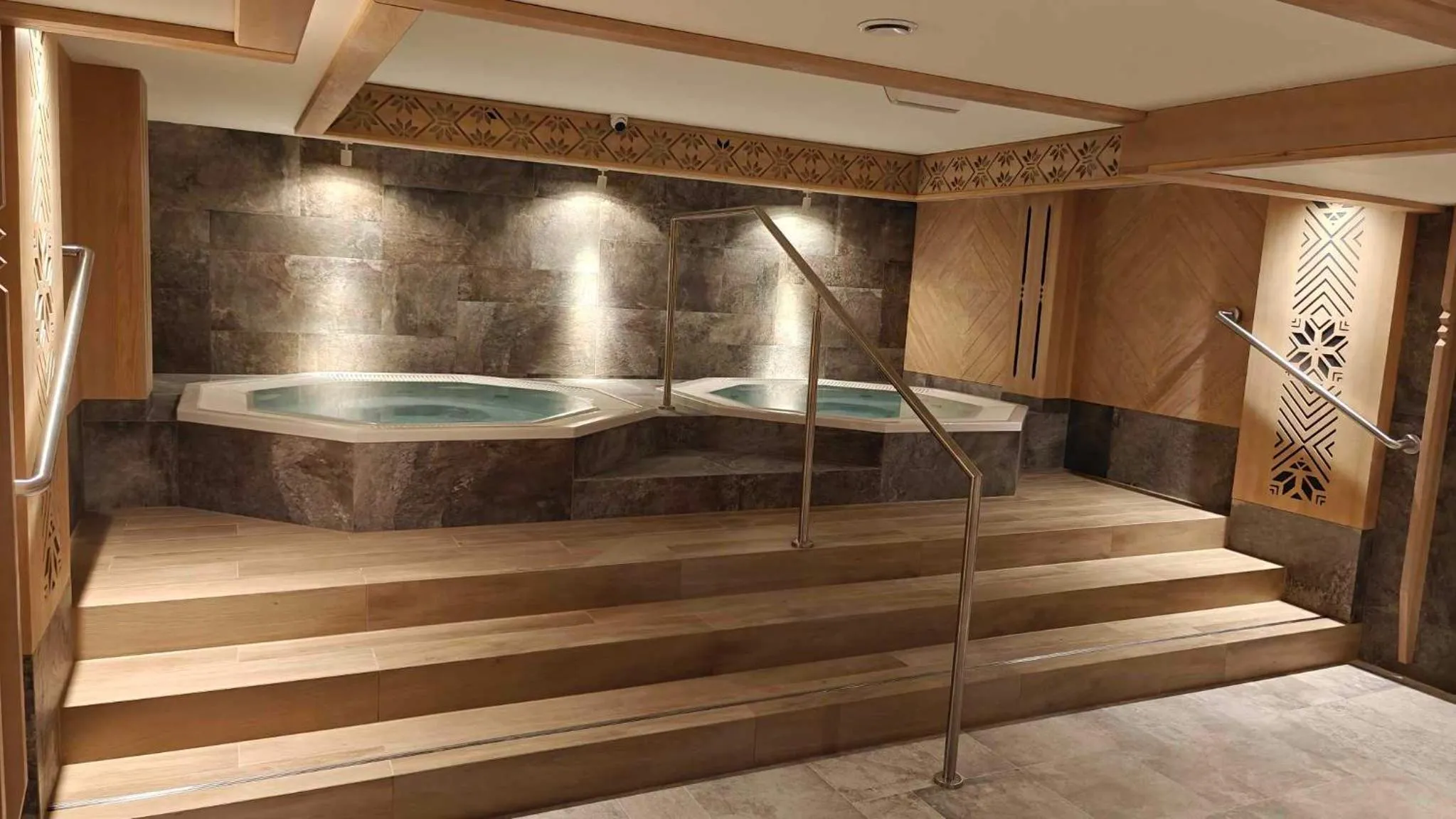Sauna in Aries Hotel & SPA Szczyrk
