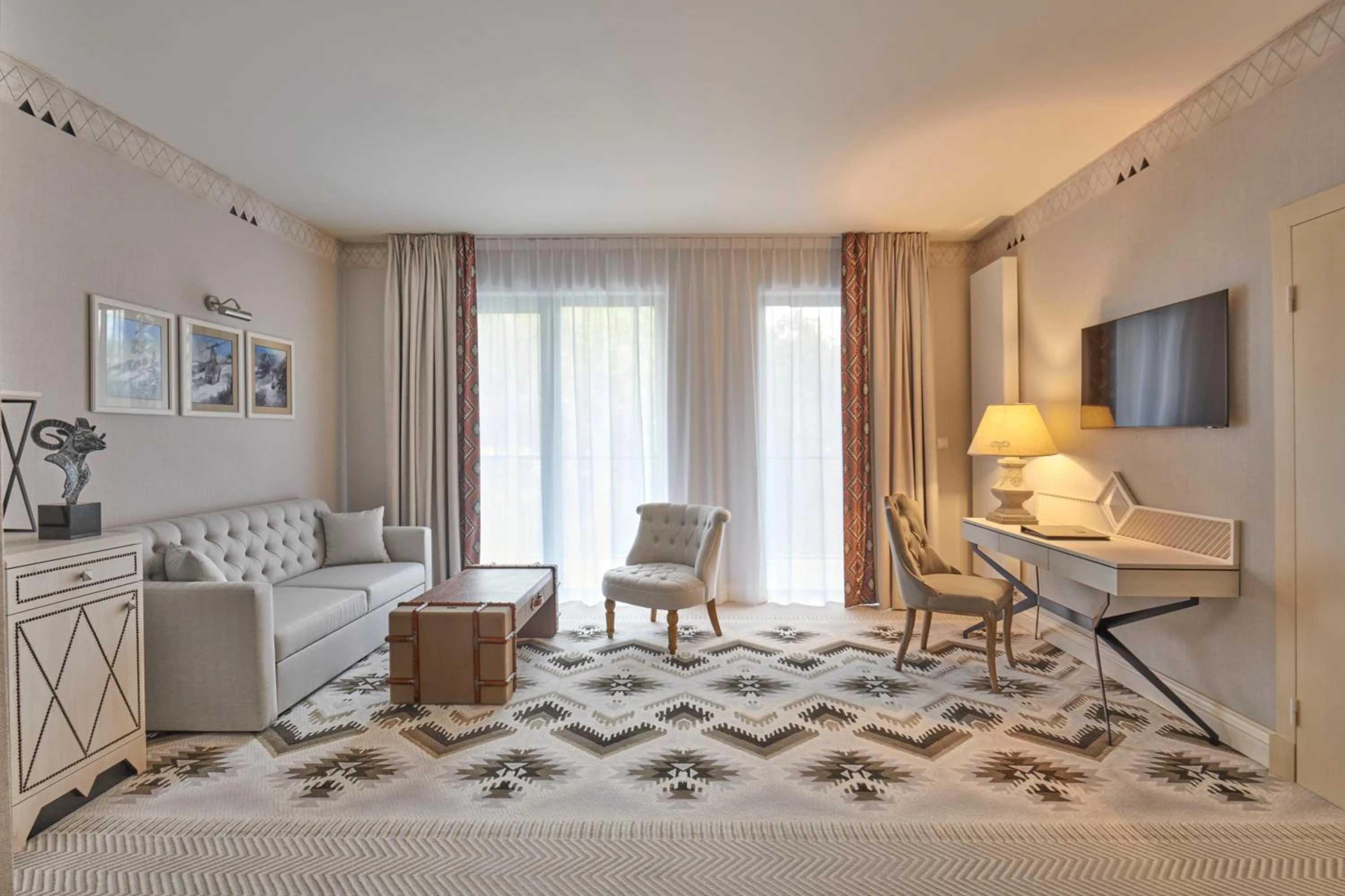 Living room in Aries Hotel & SPA Szczyrk
