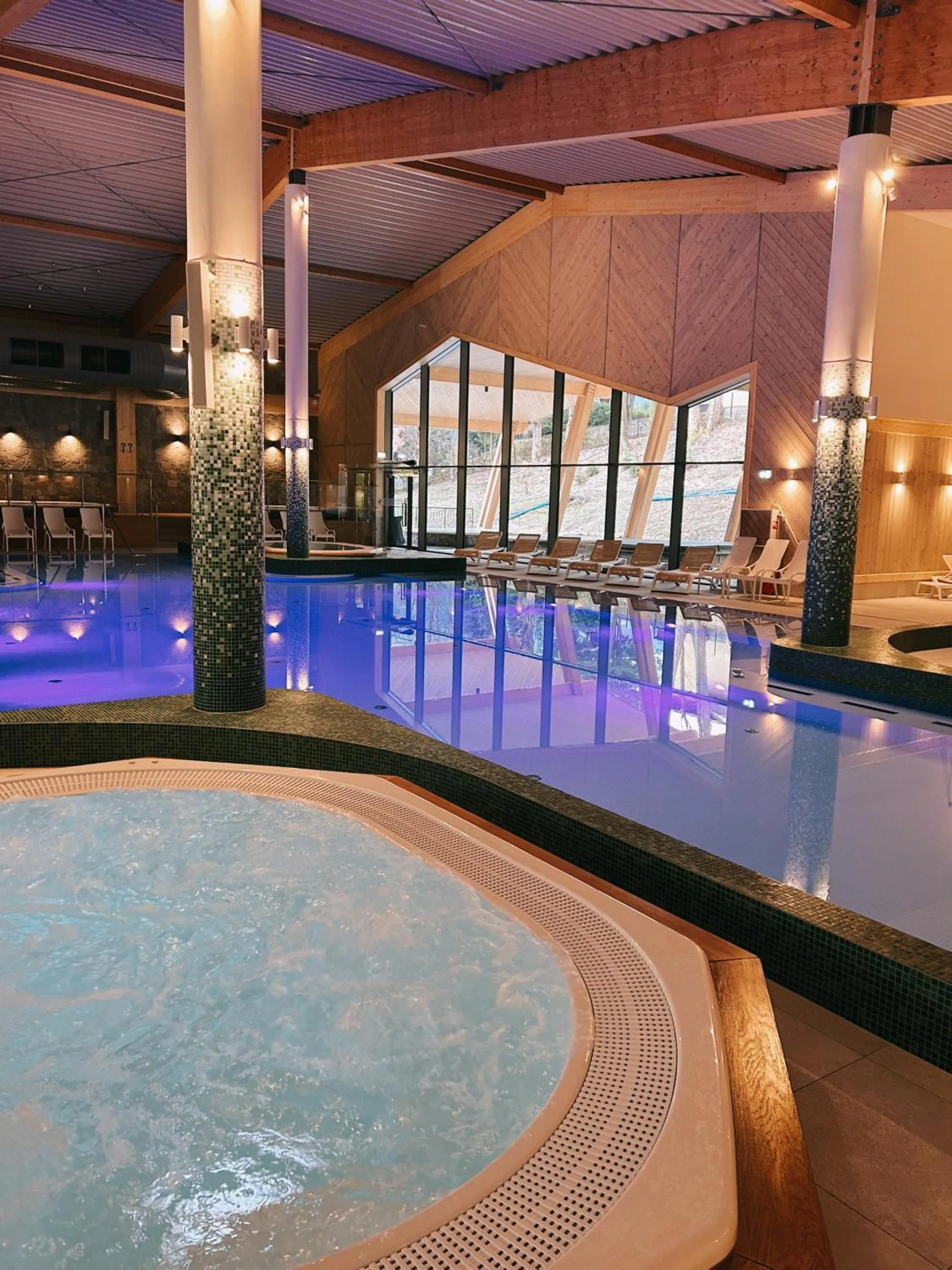Swimming pool in Aries Hotel & SPA Szczyrk