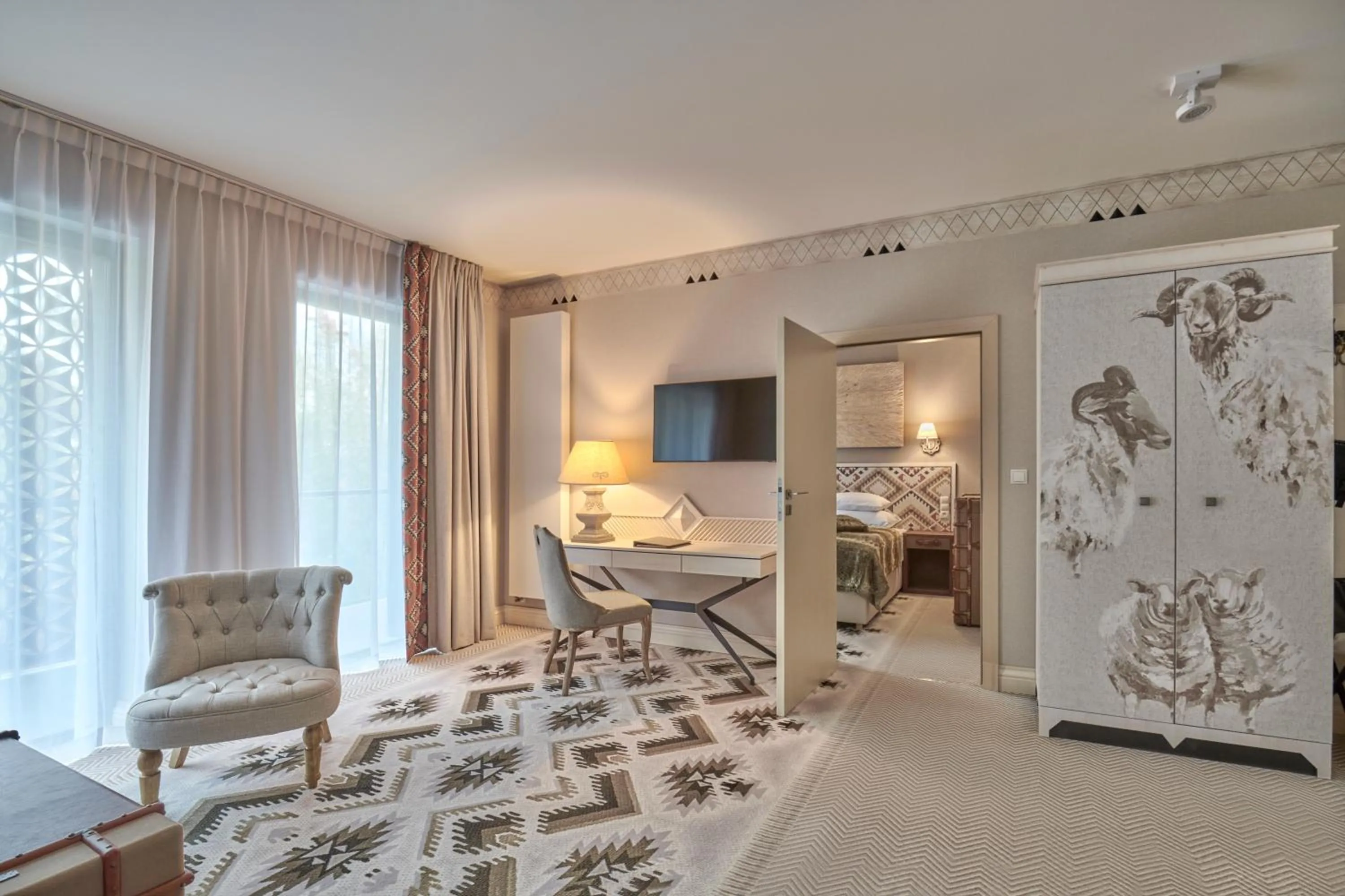 Photo of the whole room, Bed in Aries Hotel & SPA Szczyrk