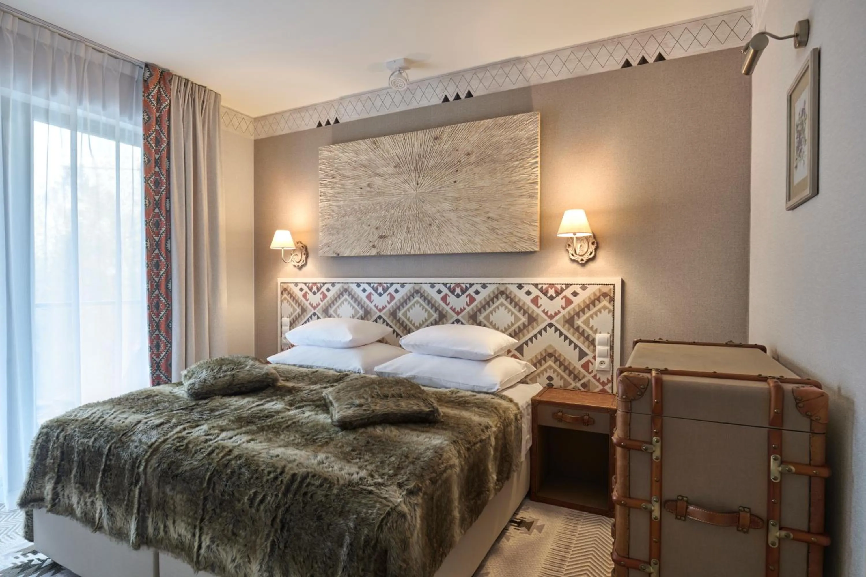 Bedroom, Bed in Aries Hotel & SPA Szczyrk