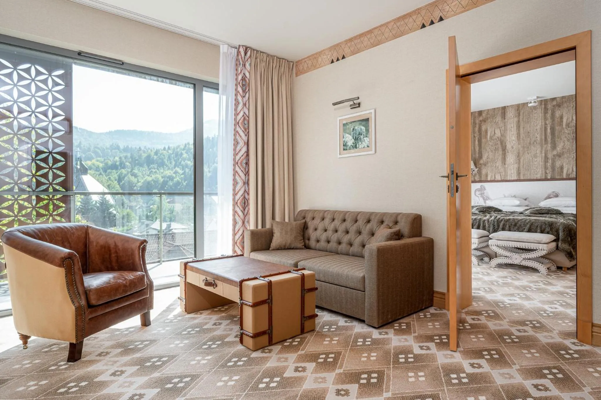 Living room in Aries Hotel & SPA Szczyrk