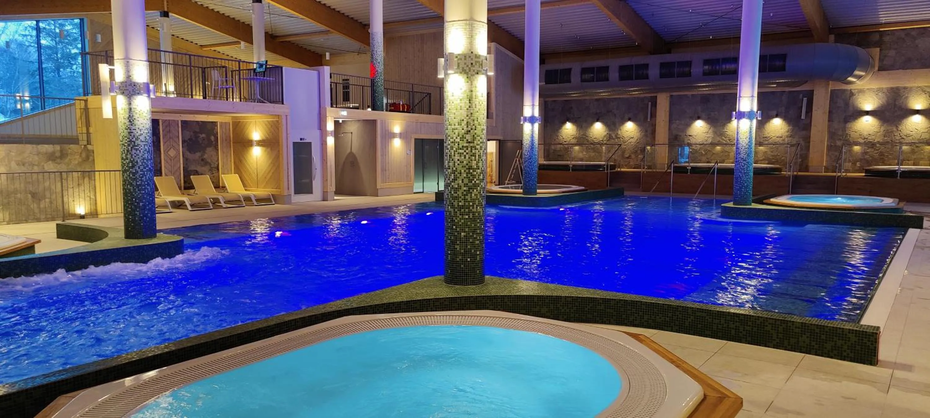 Swimming pool in Aries Hotel & SPA Szczyrk