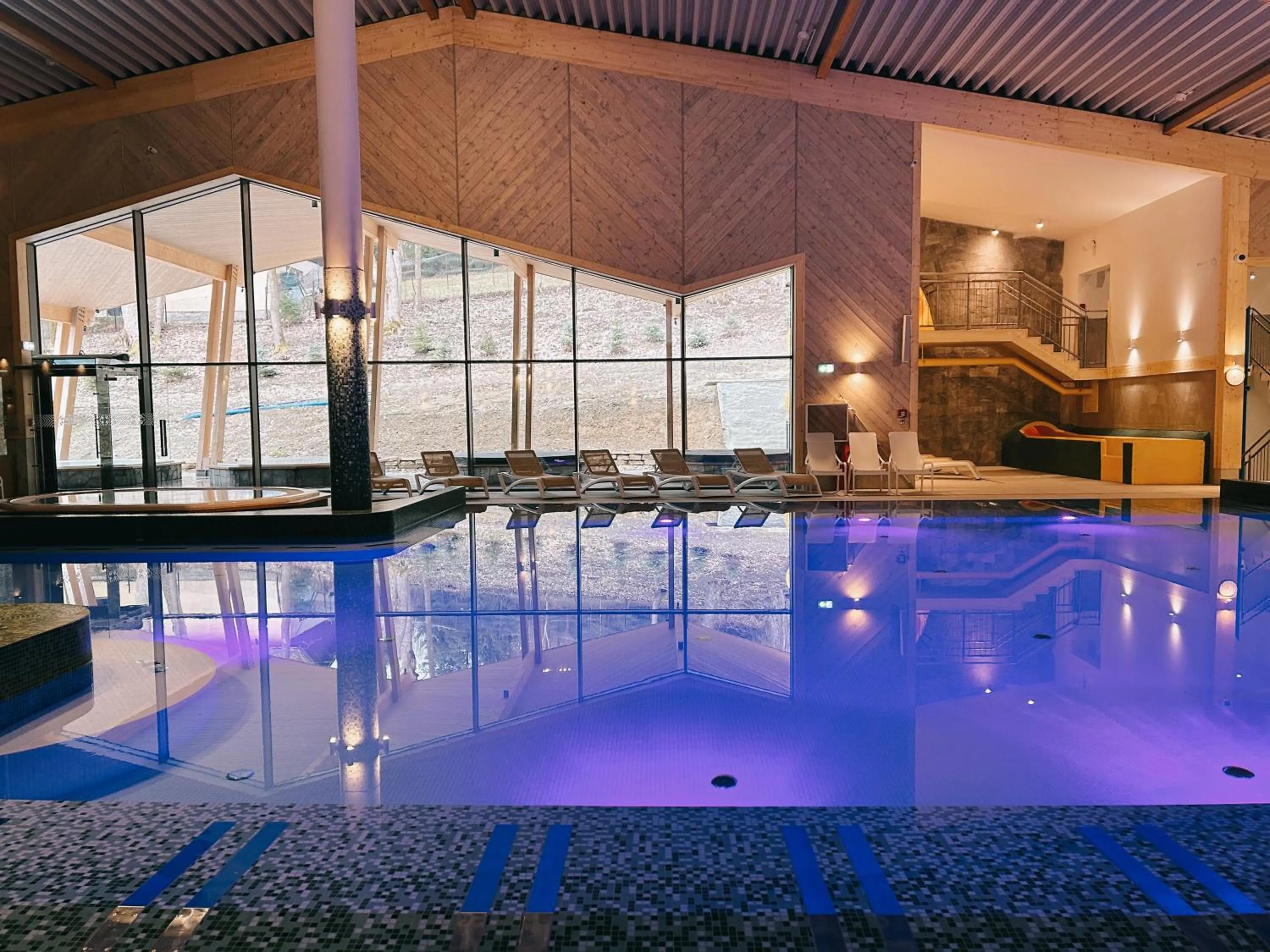 Swimming pool in Aries Hotel & SPA Szczyrk