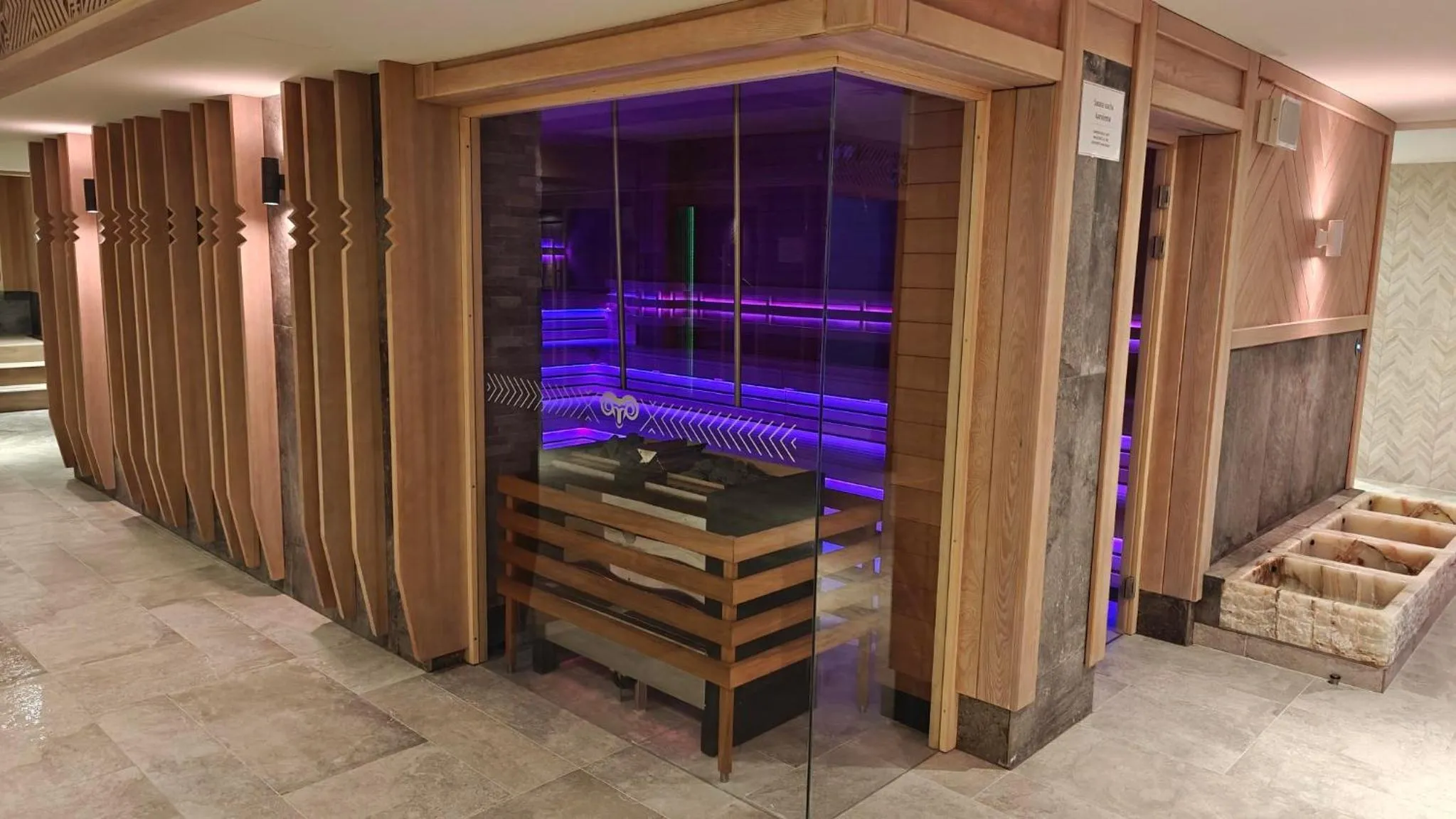Sauna in Aries Hotel & SPA Szczyrk