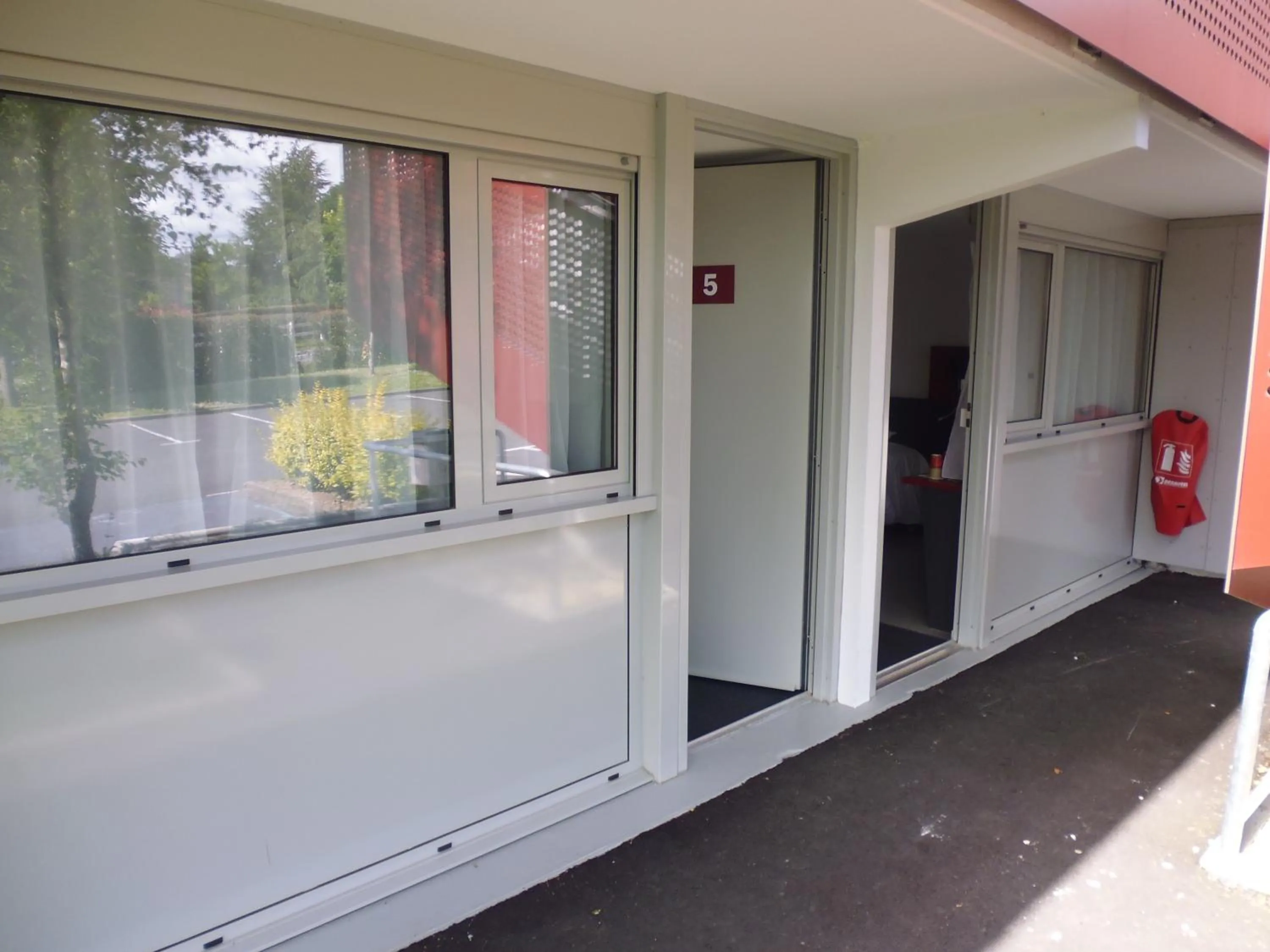 View (from property/room) in Brit Hotel Mayenne