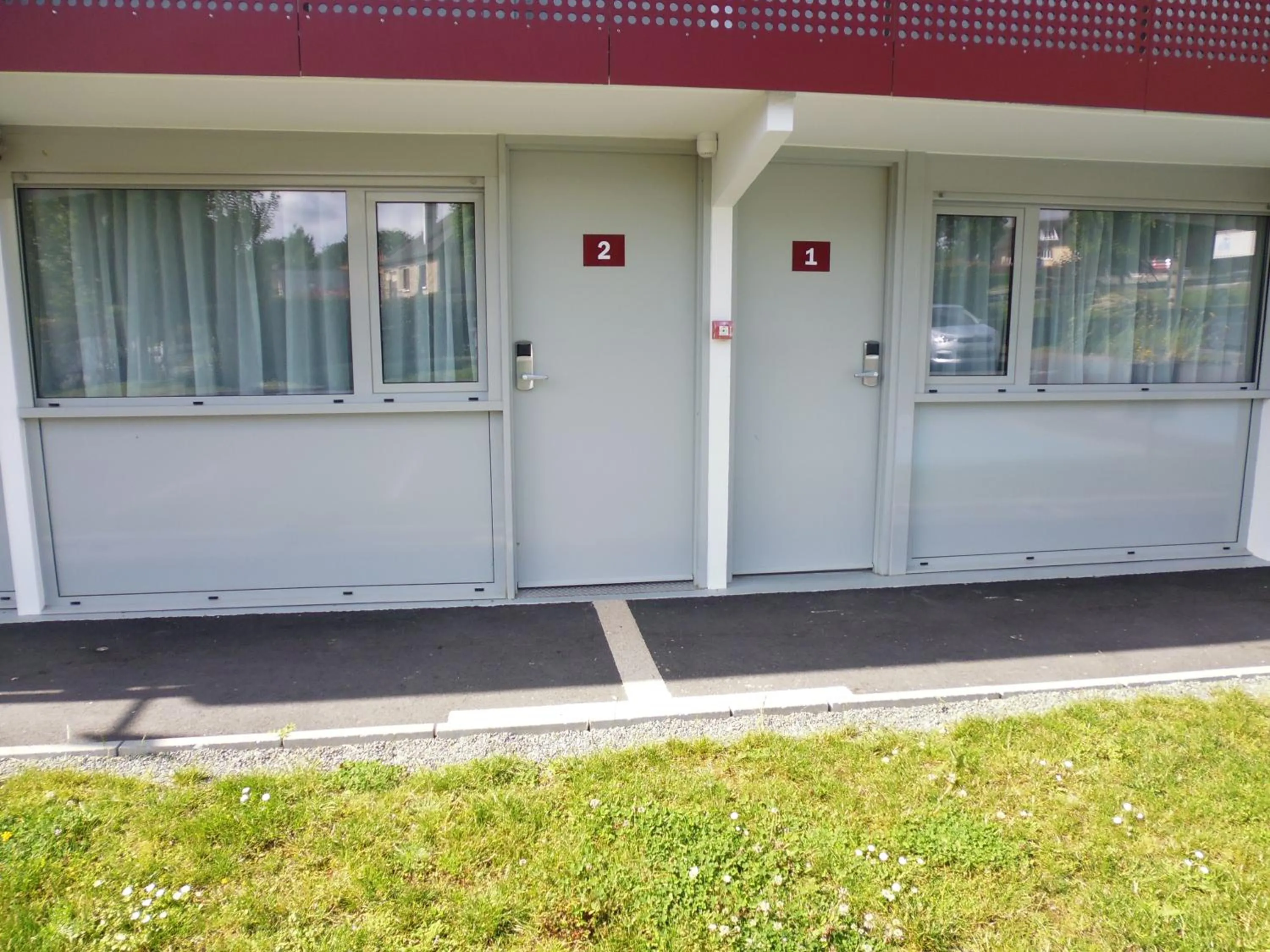 View (from property/room) in Brit Hotel Mayenne